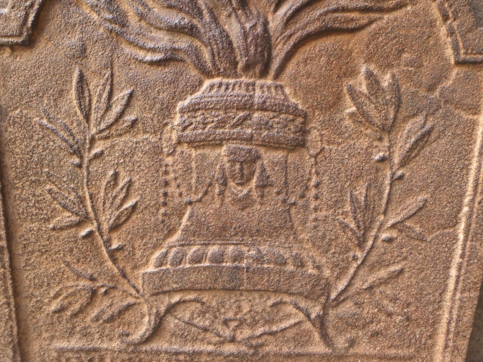 photo furniture French Neoclassical Fireback / Backsplash, 18th 19th Century