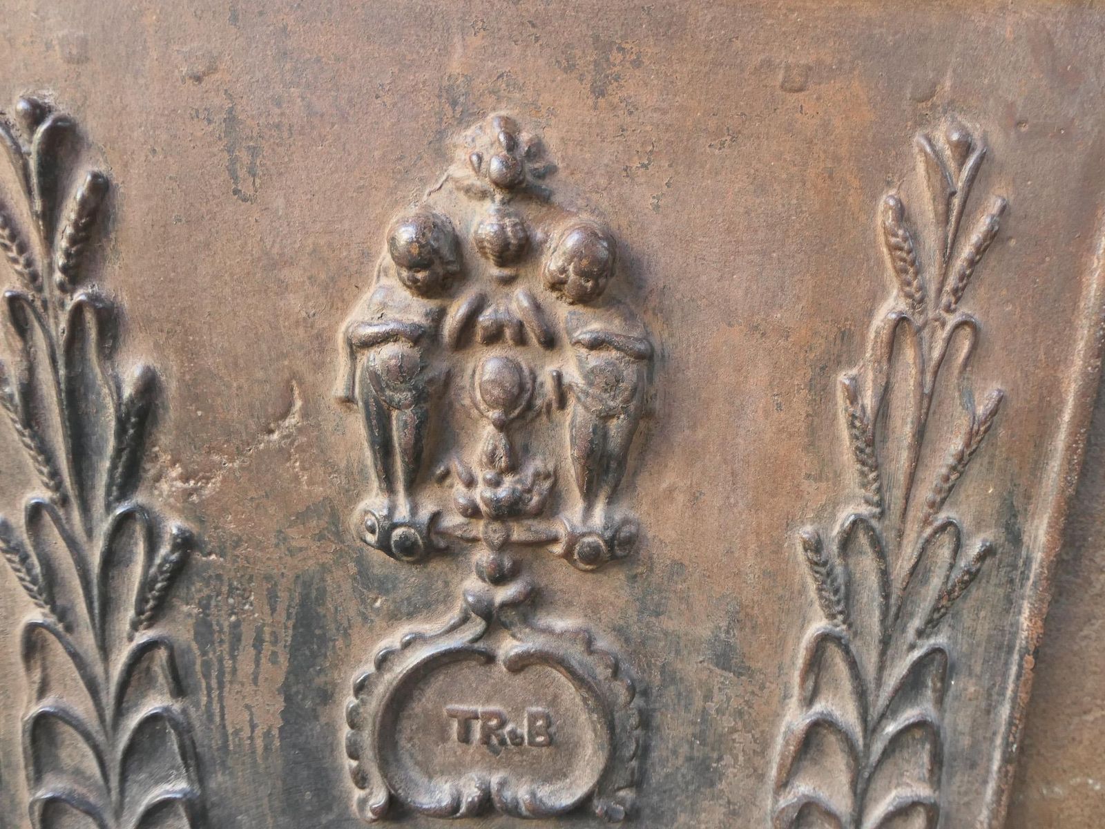 photo furniture French Napoleon III Period Fireback / Backsplash, 19th C.