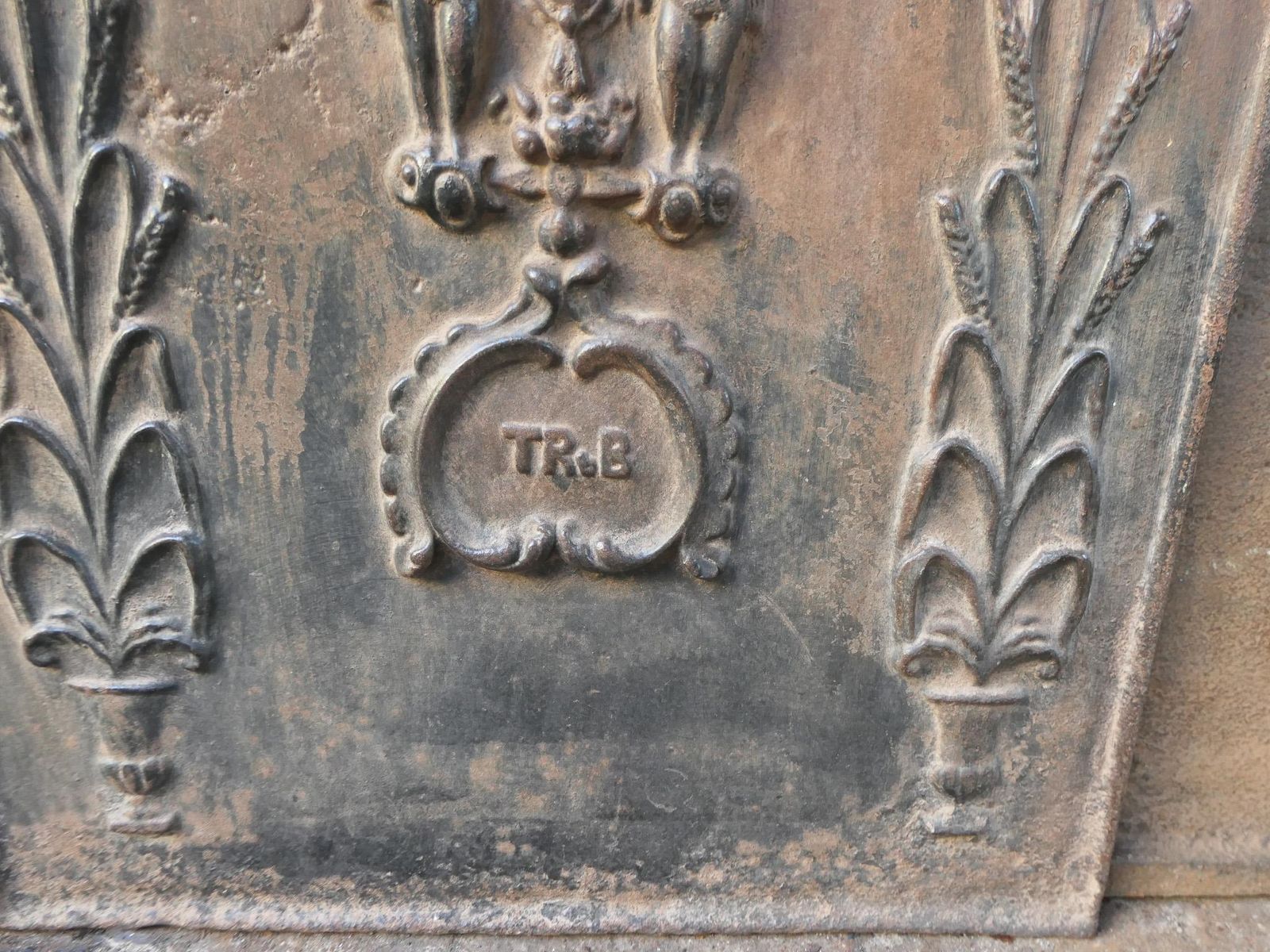 photo for sale French Napoleon III Period Fireback / Backsplash, 19th C.