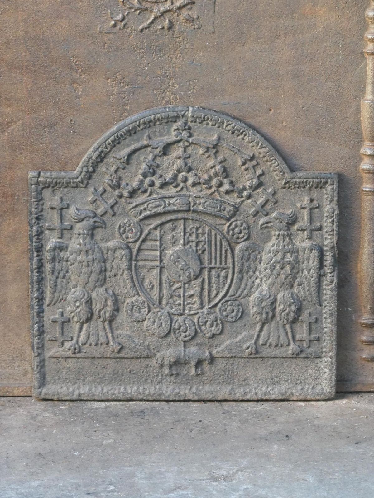 French 'Arms Of Lorraine' Fireback, 18th Century photo Home Fixtures