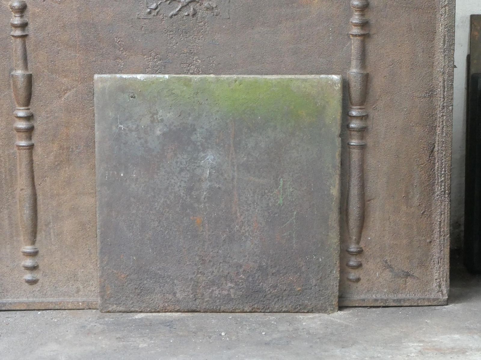 photo buy Antique French Neoclassical 'Minerva' Fireback / Backsplash, 18th 19th Century