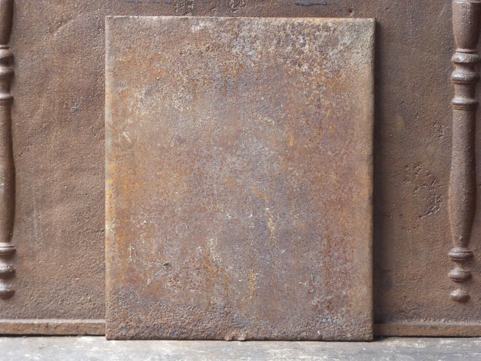French Napoleon III Fireback / Backsplash, Dated 1840 photo furniture