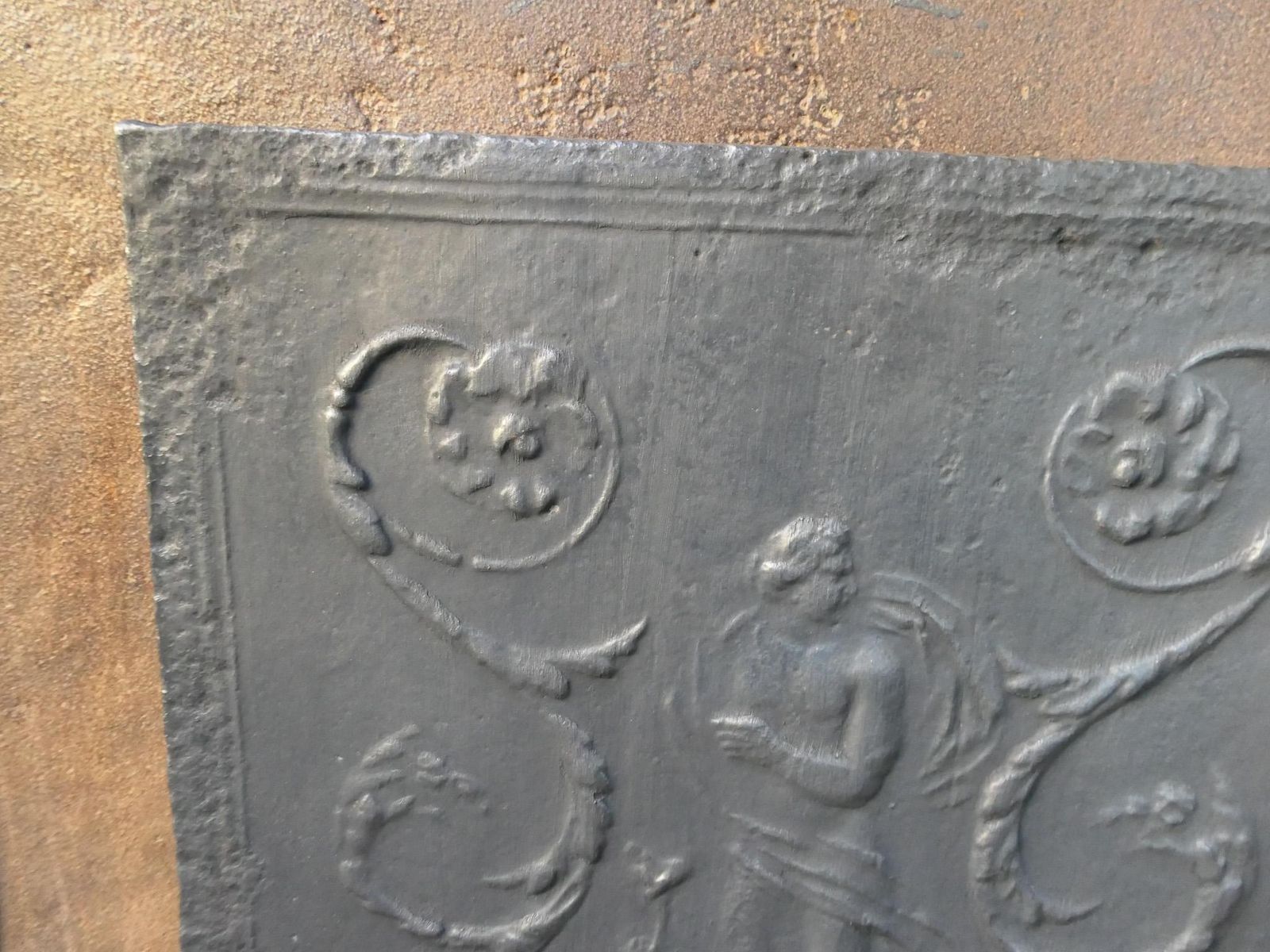 French Neoclassical Period 'Diana' Fireback / Backsplash, 18th 19th Century photo buy