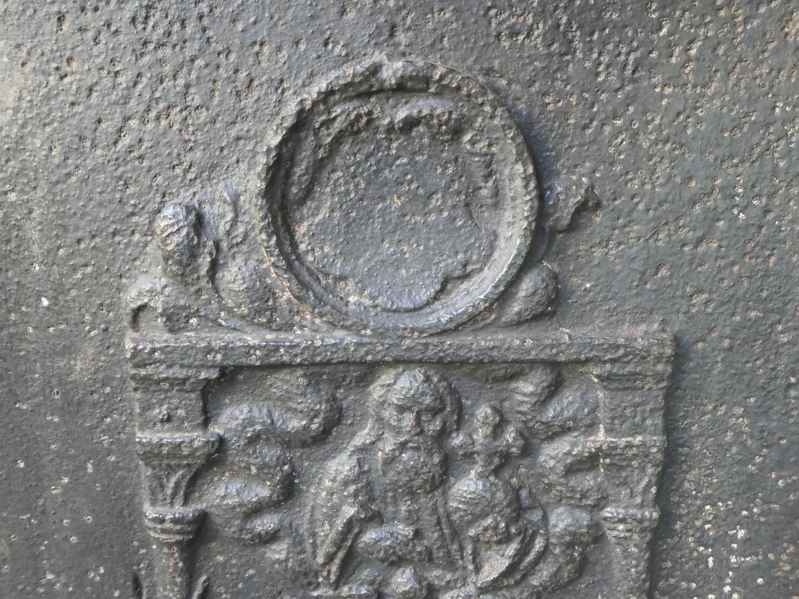 18th Century French 'John The Baptist' Fireback photo buy