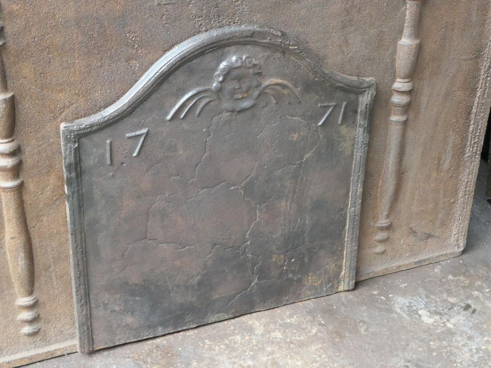 18th Century French Louis XV Period Fireback / Backsplash photo buy