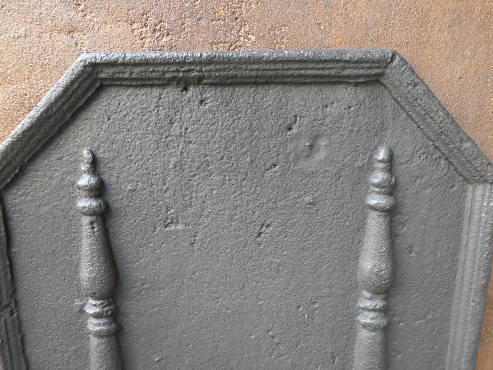 Antique French Louis XIV 'Pillars Of Hercules' Fireback / Backsplash photo buy