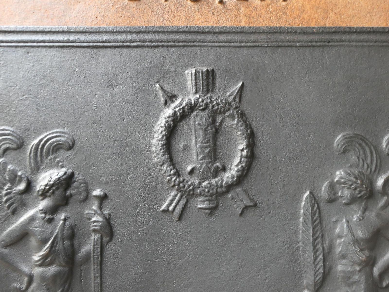 photo for sale Antique French Neoclassical Fireback / Backsplash, 18th   19th Century