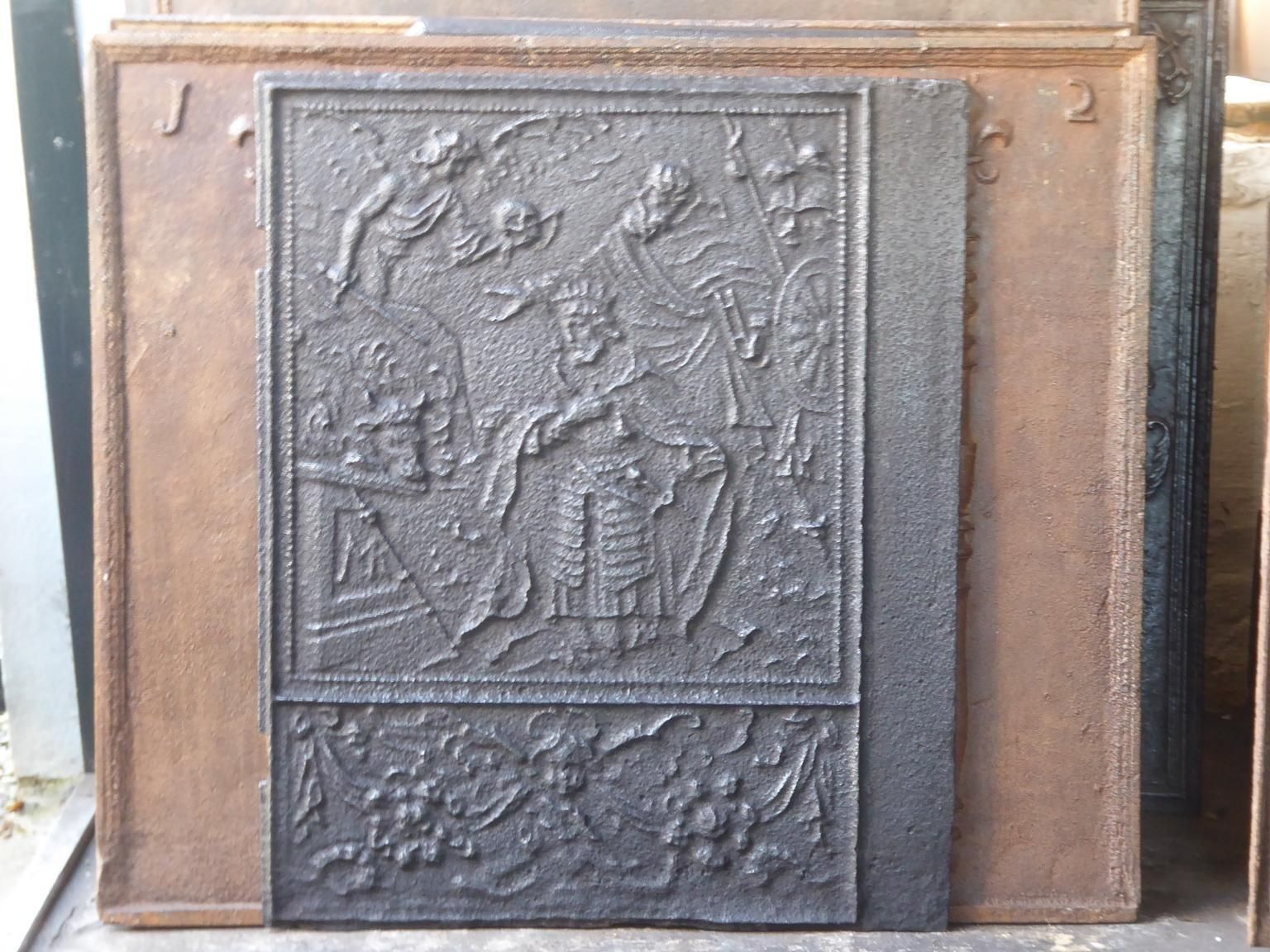 16th Century German Gothic Fireback / Backsplash photo furniture