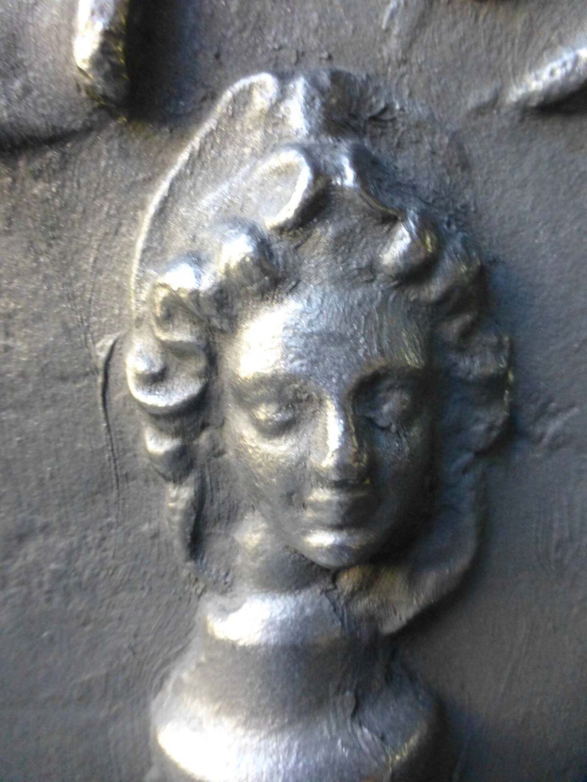 Antique French 'Marriage' Fireback / Backsplash, Dated 1797 photo 934.0