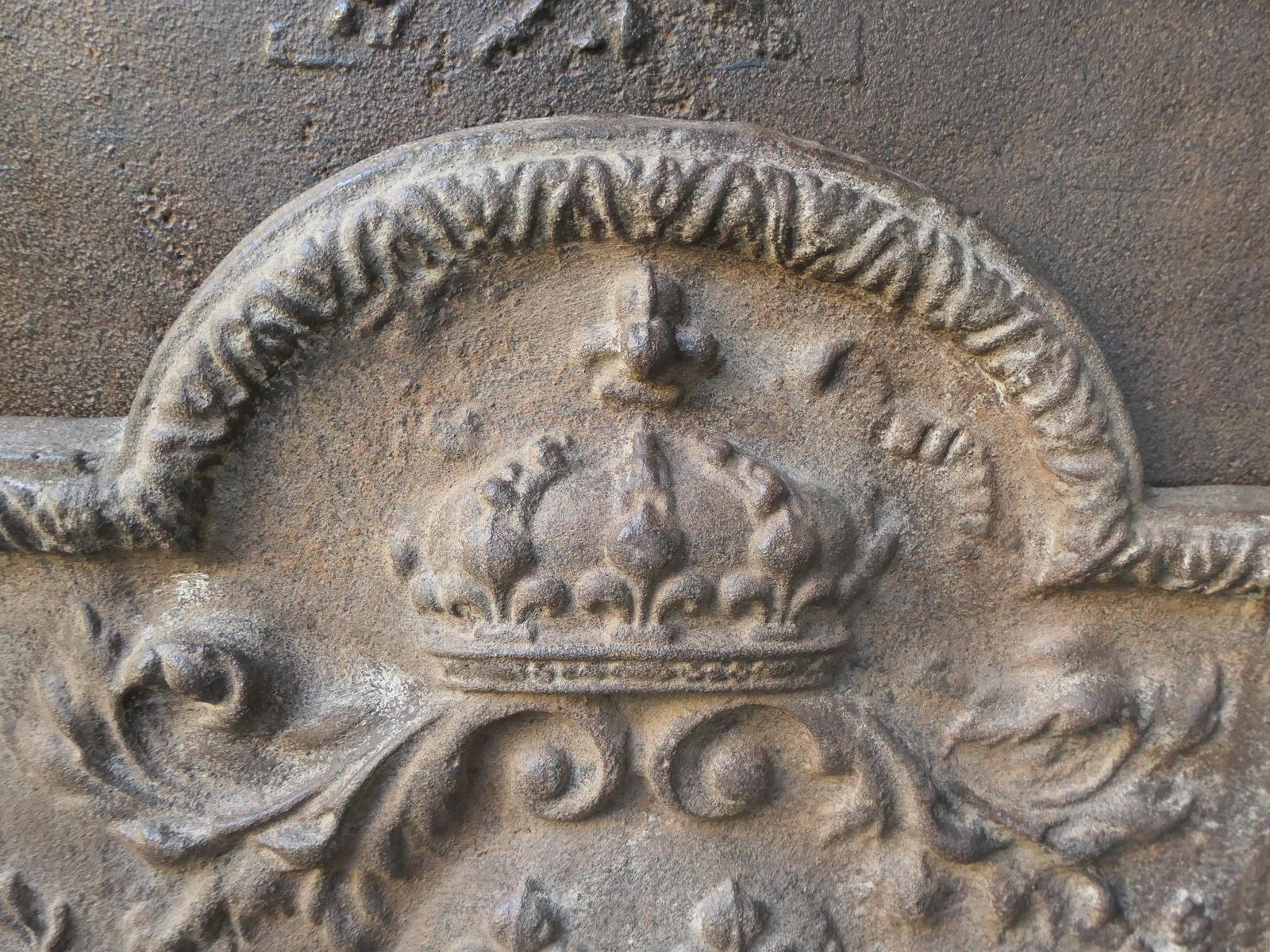 18th Century French Louis XV 'Arms Of France' Fireback / Backsplash photo buy