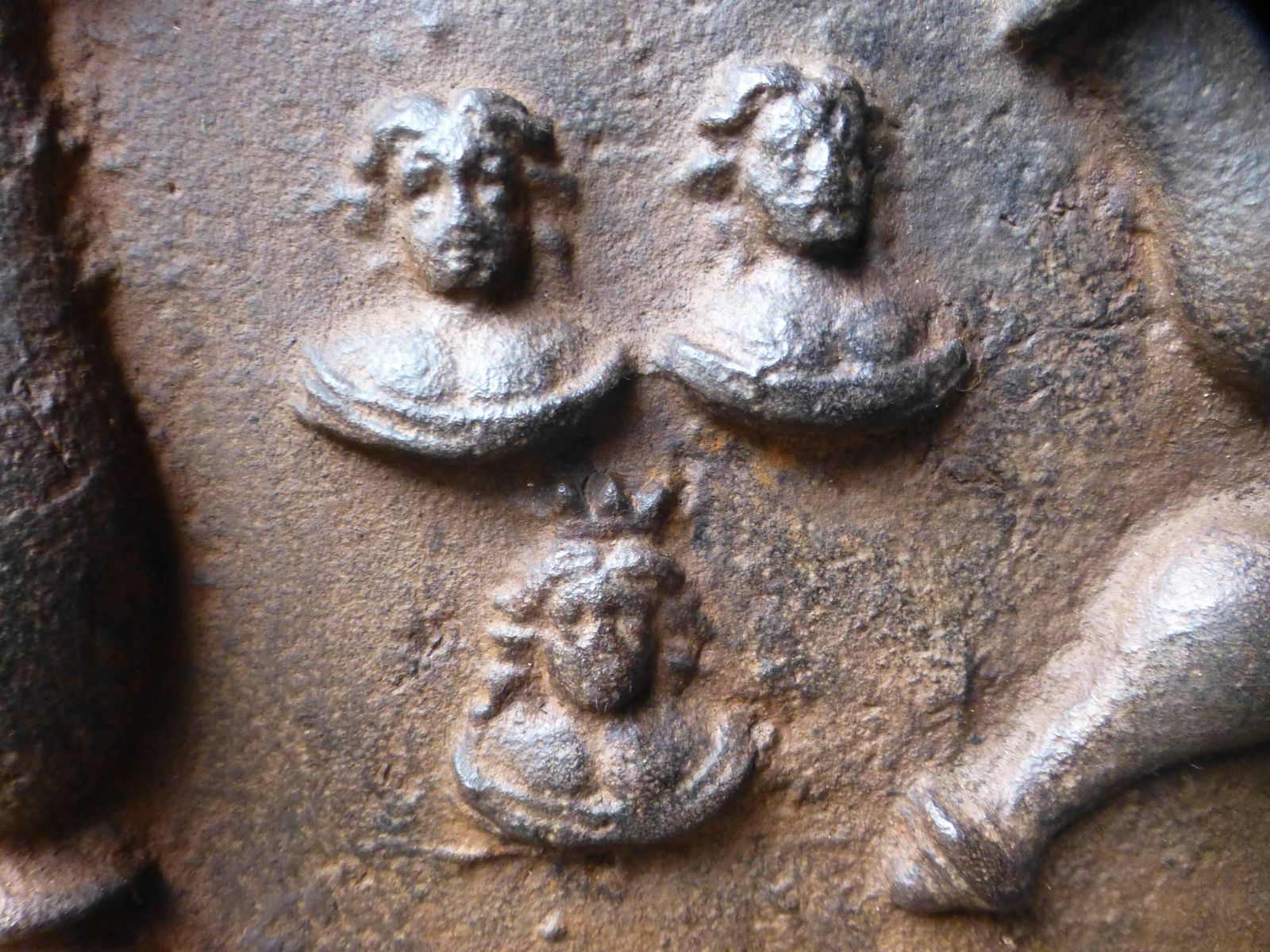 18th Century French 'Pillars Of Hercules' Fireback / Backsplash photo buy