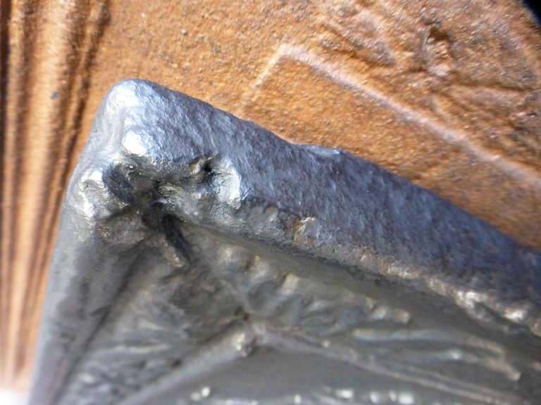 16th Century French 'Lorraine Coat Of Arms' Fireback / Backsplash photo furniture