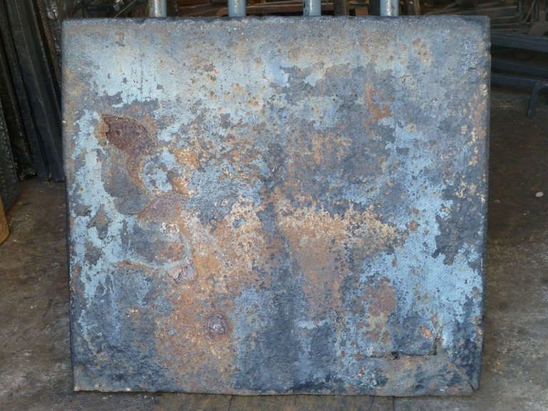photo for sale 16th Century French 'Lorraine Coat Of Arms' Fireback / Backsplash