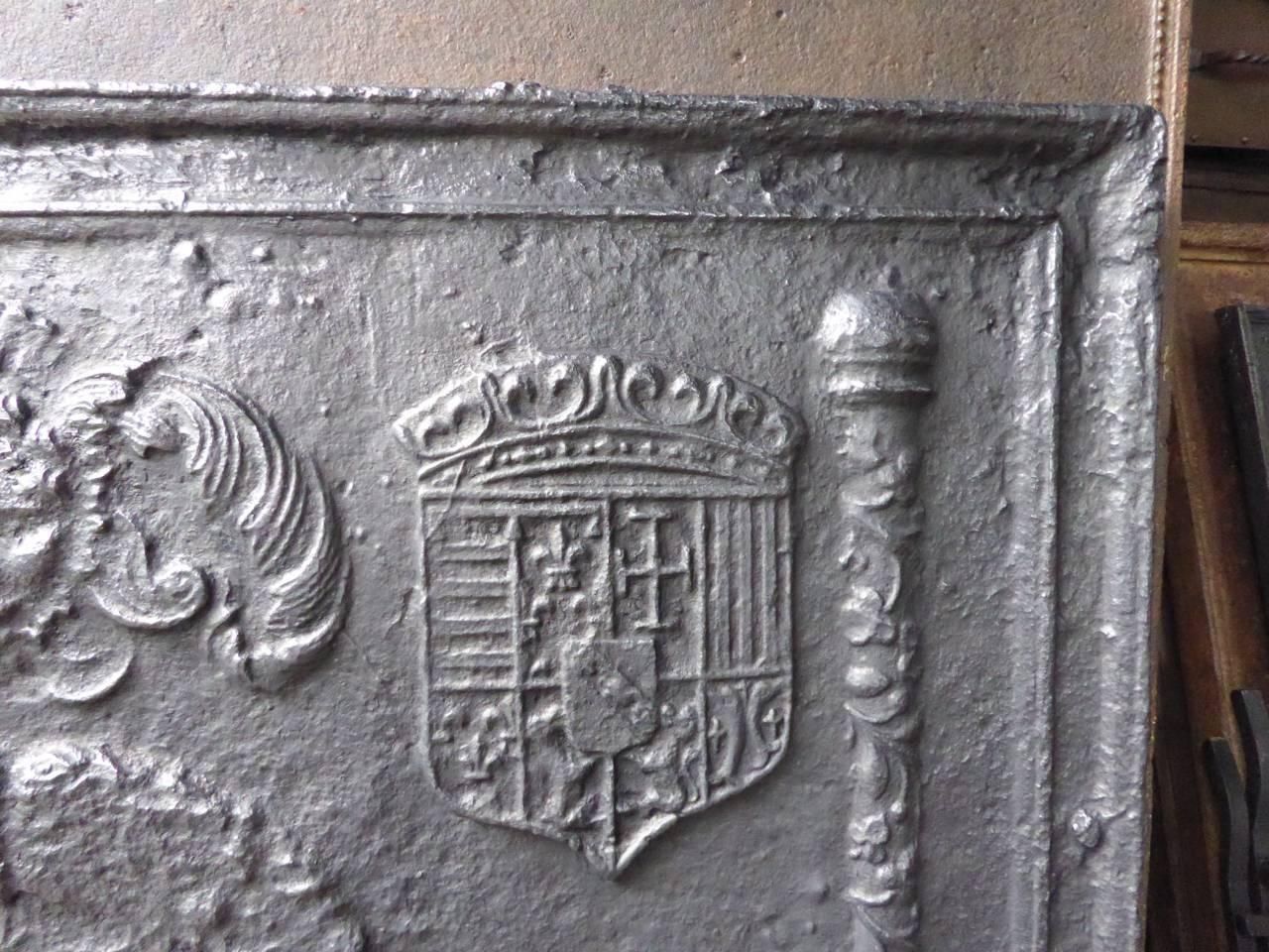 16th 17th Century French 'Arms Of Lorraine' Fireback / Backsplash photo buy