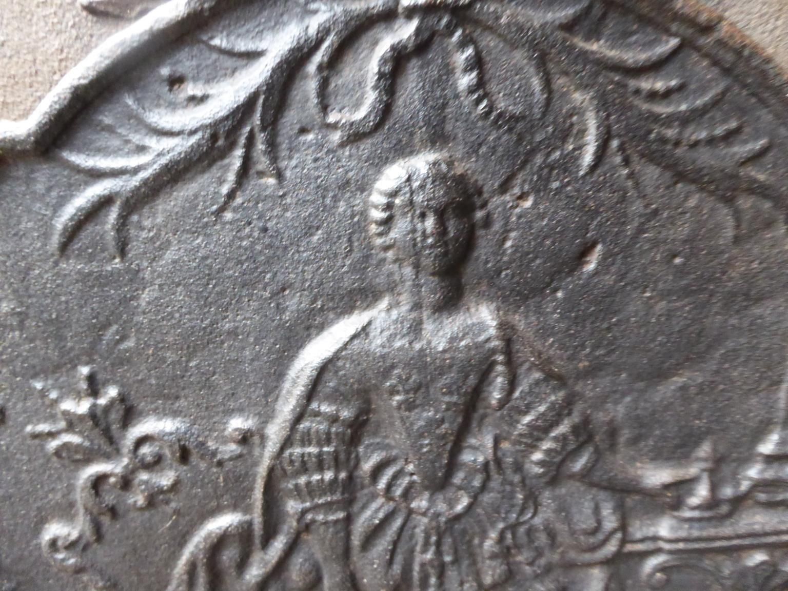 19th Century French 'Marie Leszczyńska' Fireback / Backsplash photo for sale