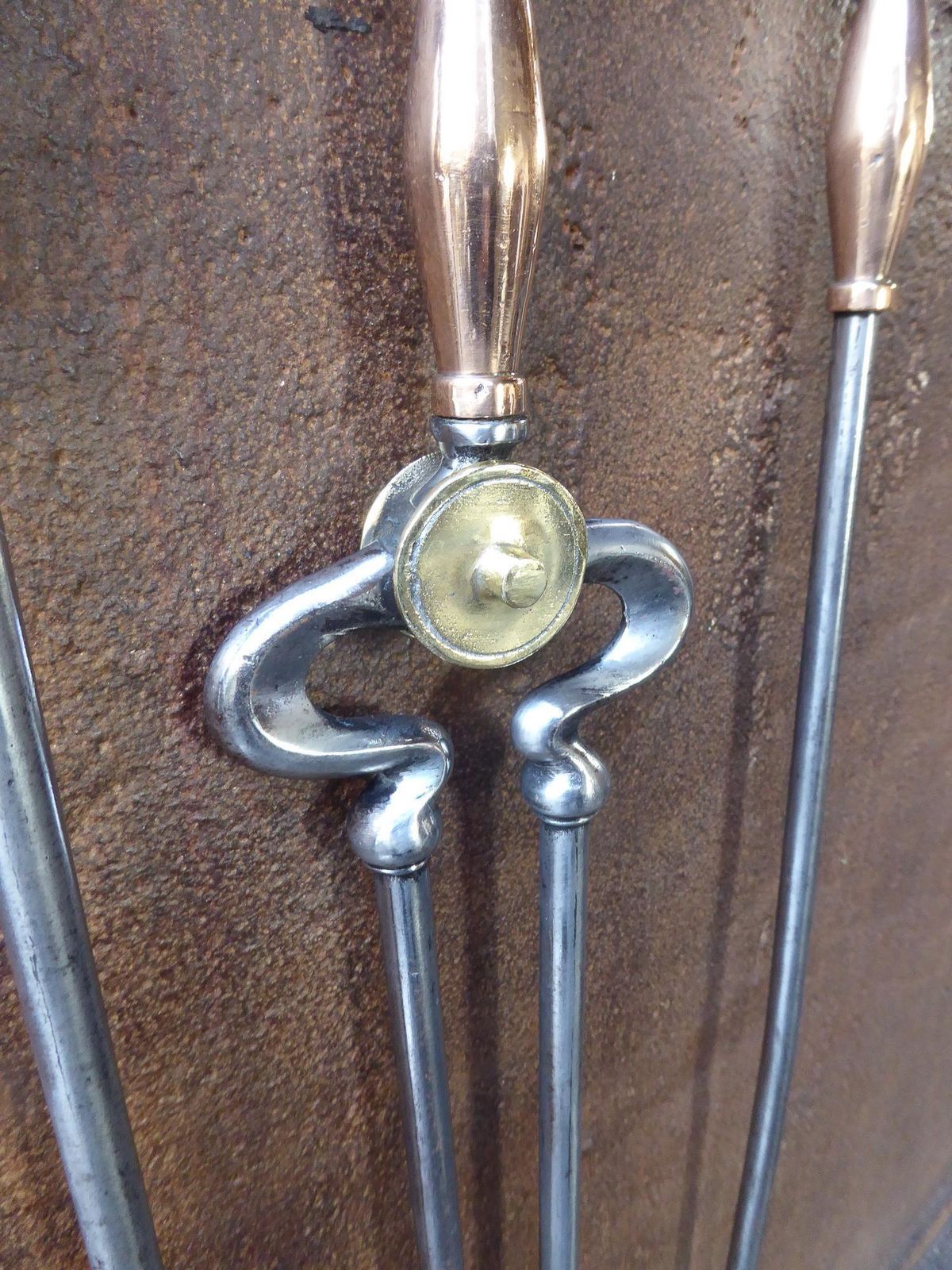 Victorian Fireplace Tools Or Fire Irons, 19th Century, English photo Home Fixtures