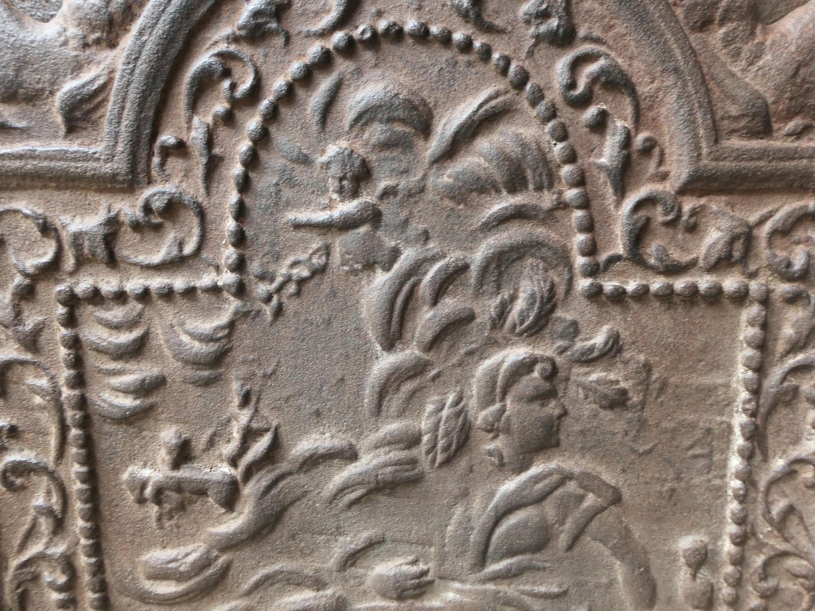 photo for sale 18th Century French Louis XV Period Fireback / Backsplash