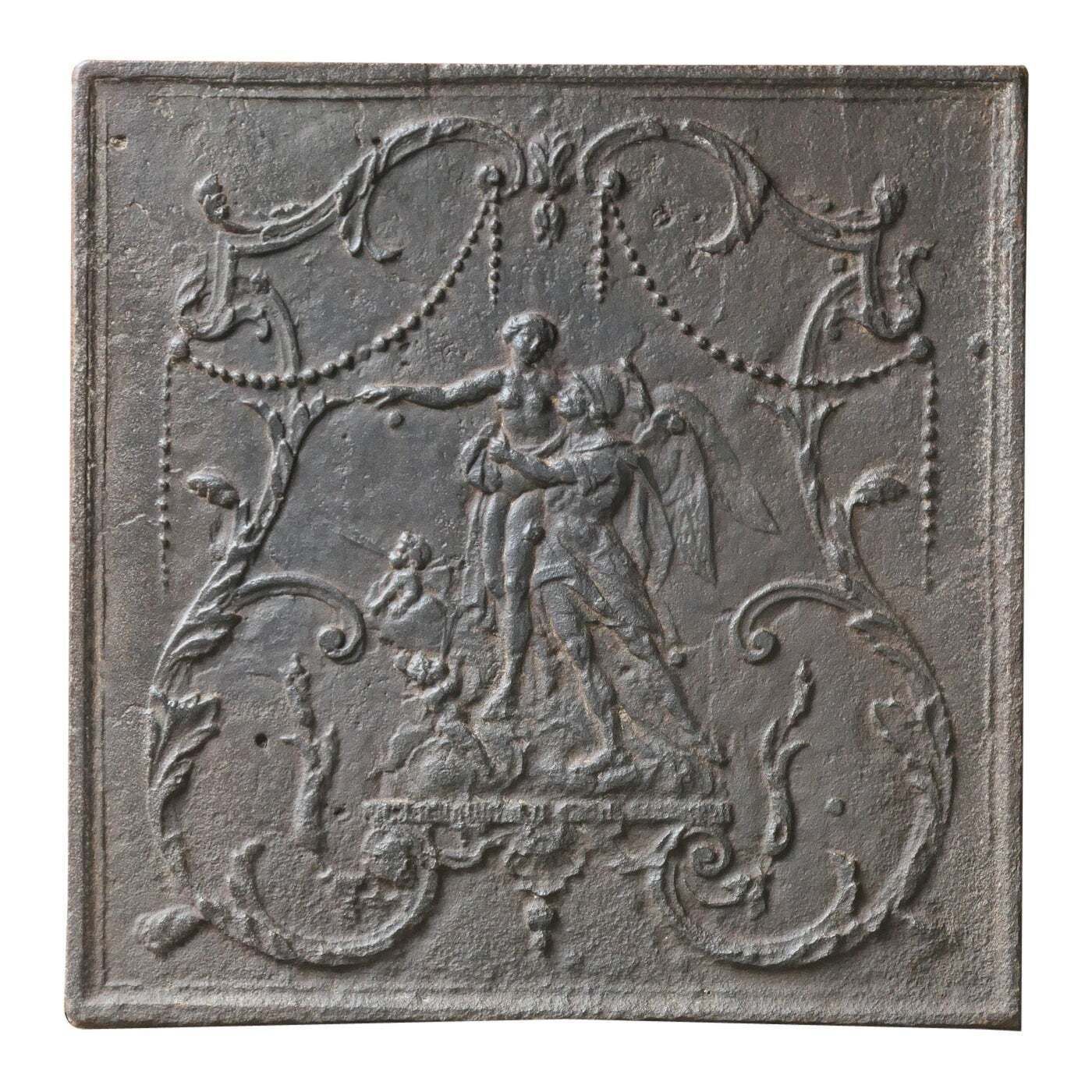 18th   19th Century 'Abduction Of Persephone' Fireback / Backsplash