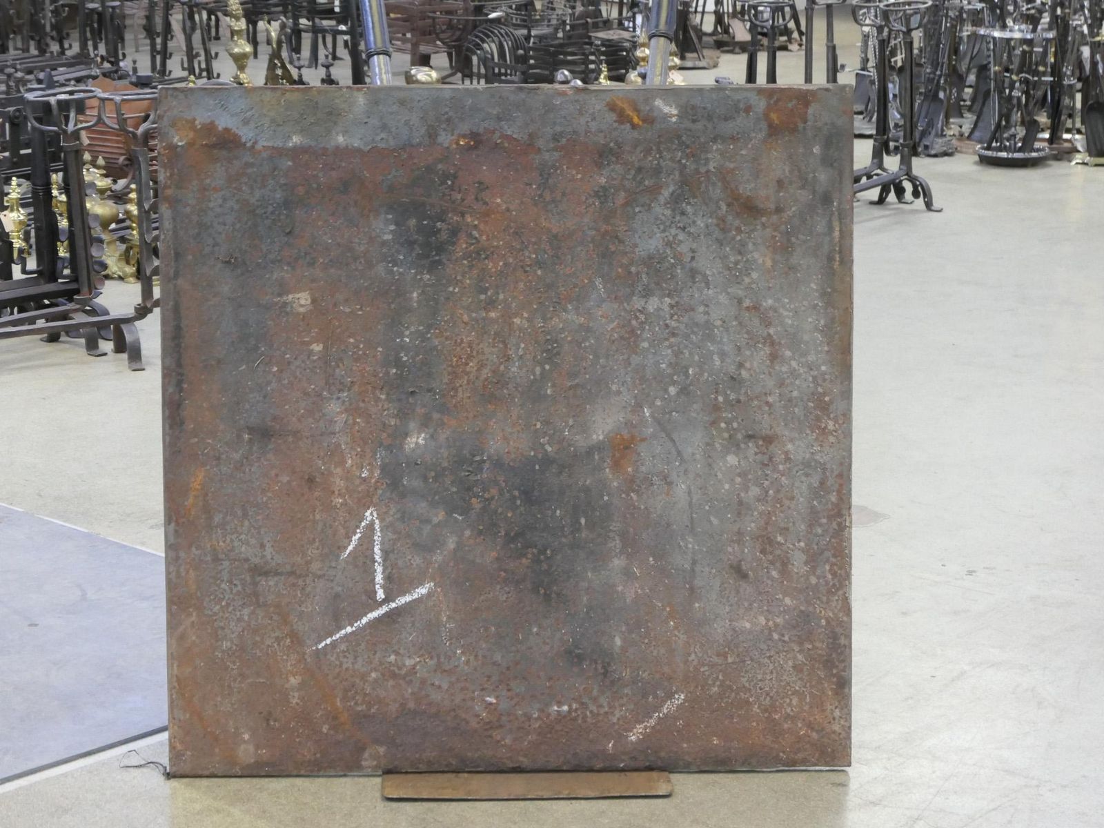 photo buy Antique French Neoclassical Fireback / Backsplash, 18th   19th Century
