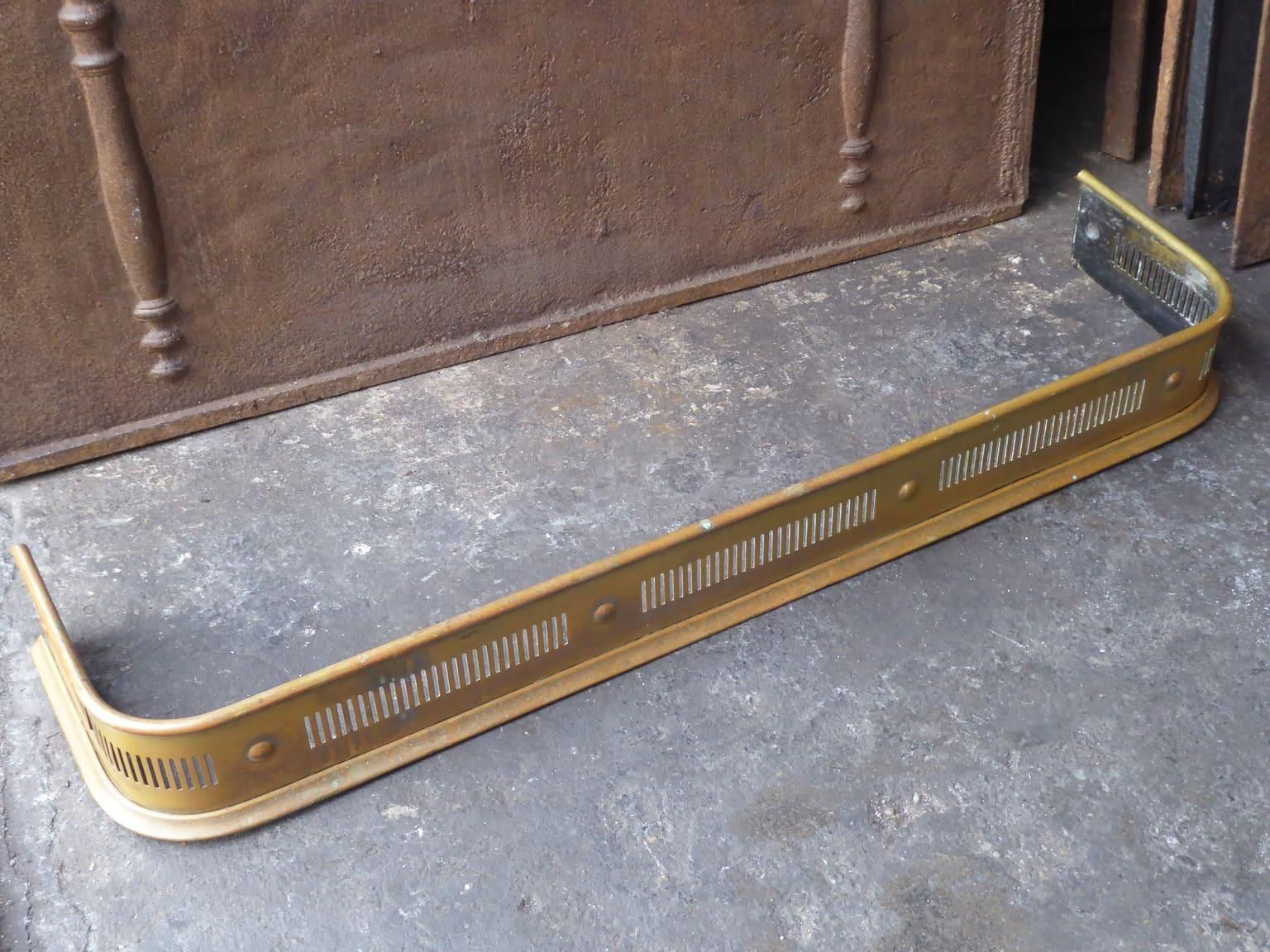 19th Century English Victorian Period Fireplace Fender Or Fire Fender photo furniture
