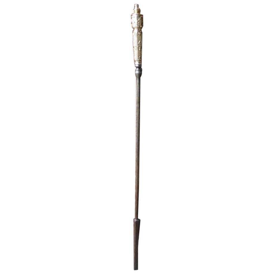 19th Century English Victorian Fireplace Poker