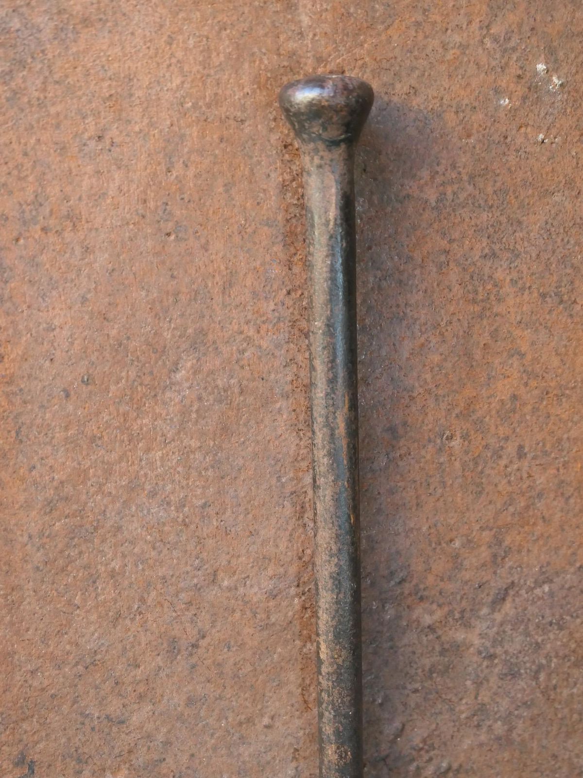 Rustic French Antique Fireplace Shovel, 18th Century photo Home Fixtures