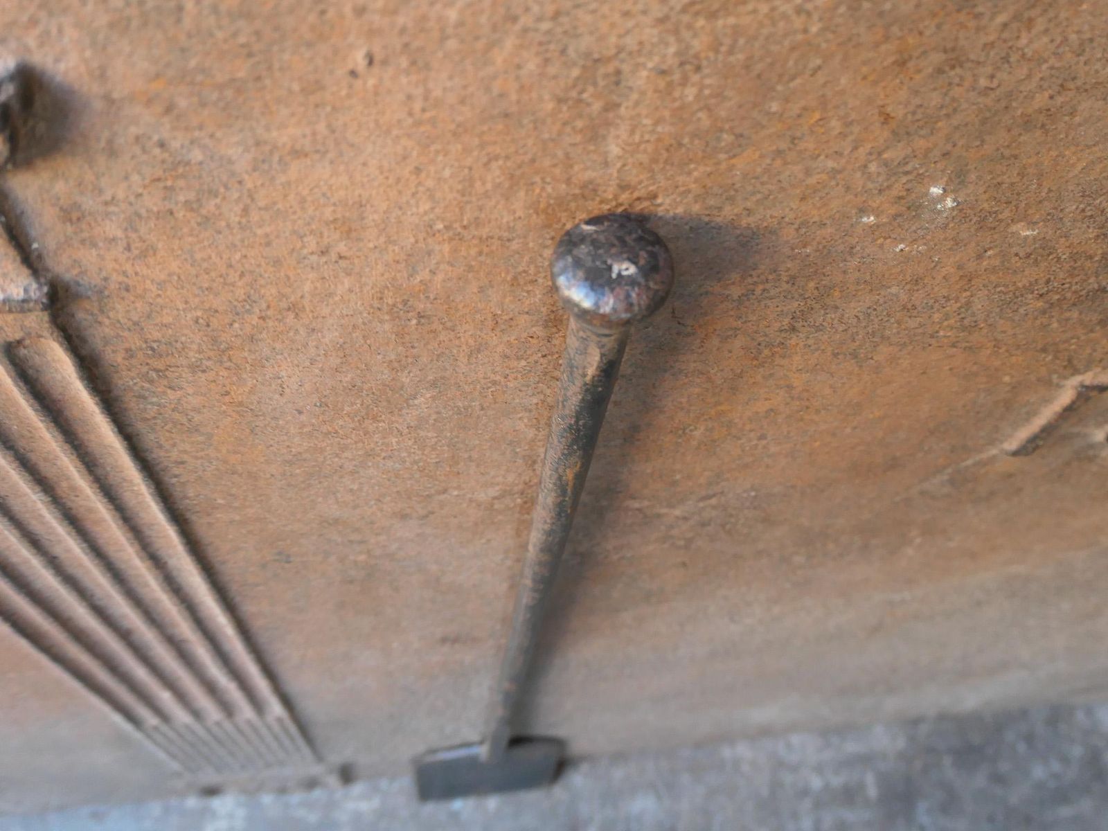 Rustic French Antique Fireplace Shovel, 18th Century photo vinterior
