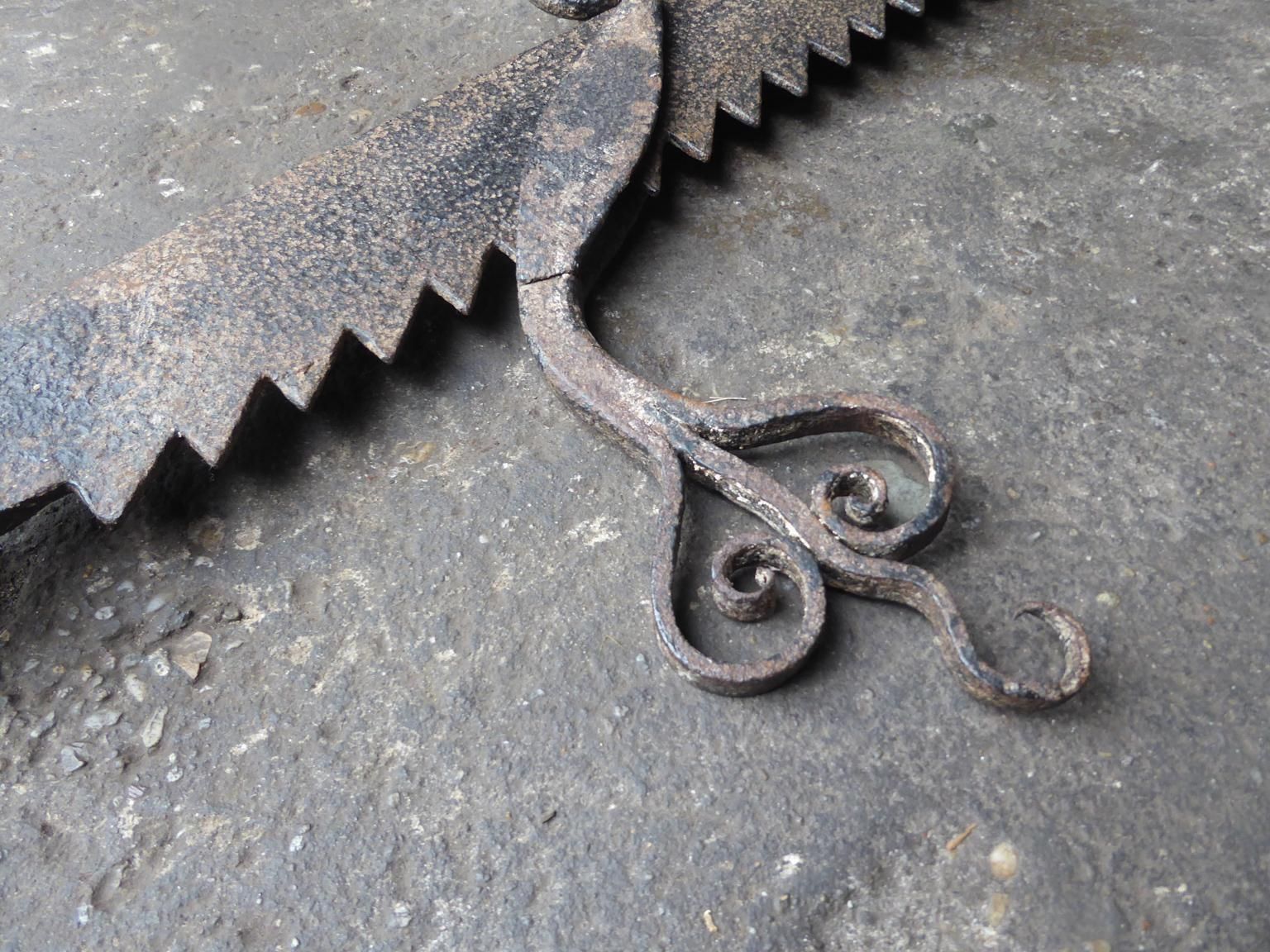 Beautiful 17th Century French Fireplace Trammel Or Hanger photo Home Fixtures