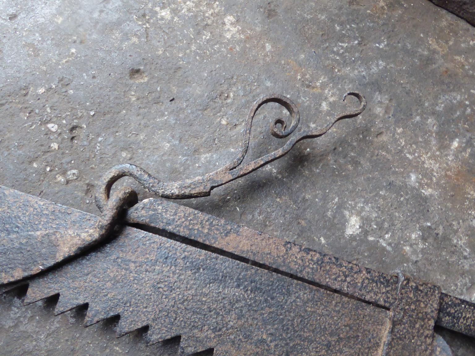 Beautiful 17th Century French Fireplace Trammel Or Hanger photo 320.0