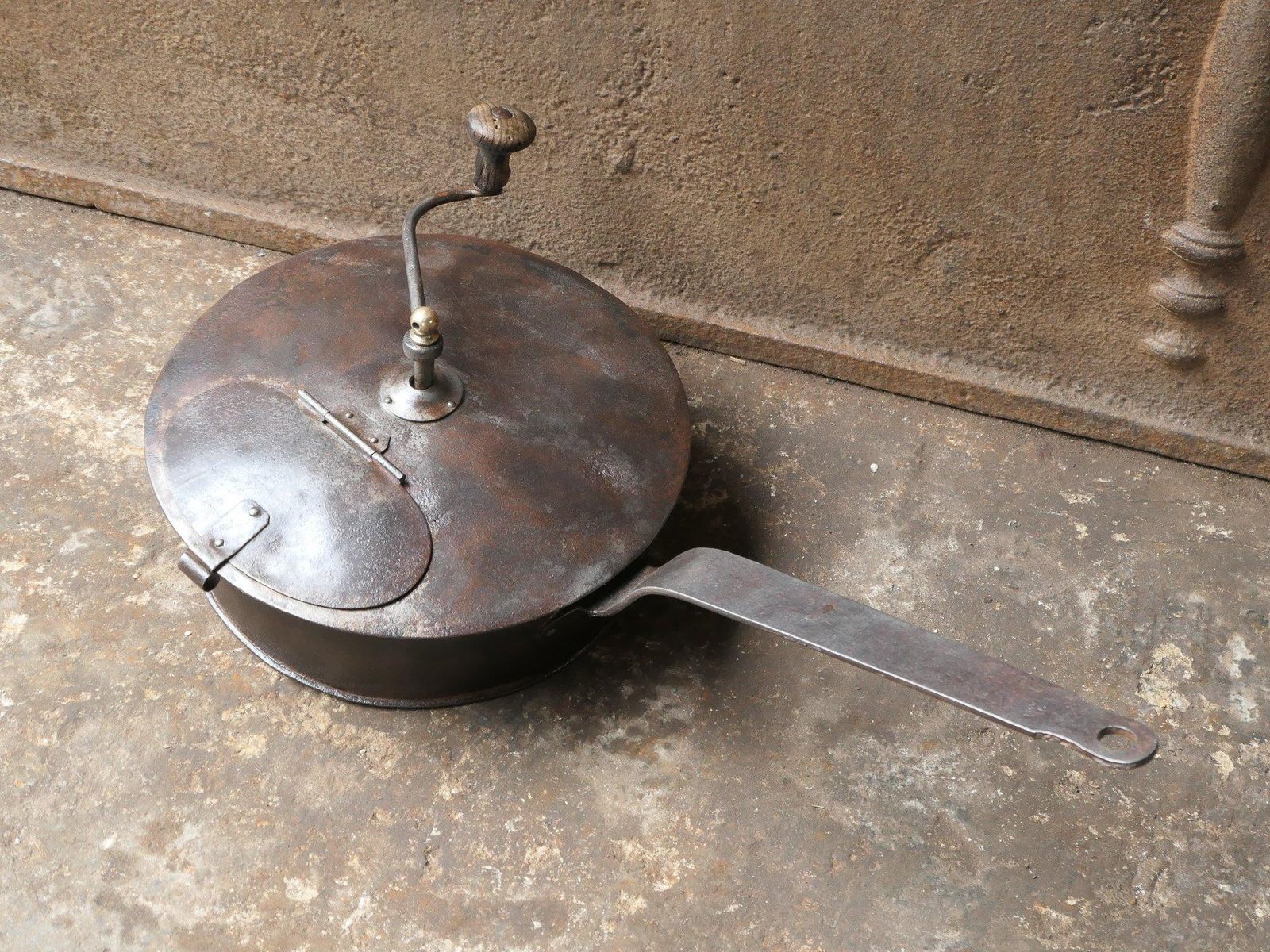 19th Century French Victorian Period Coffee Roaster photo furniture