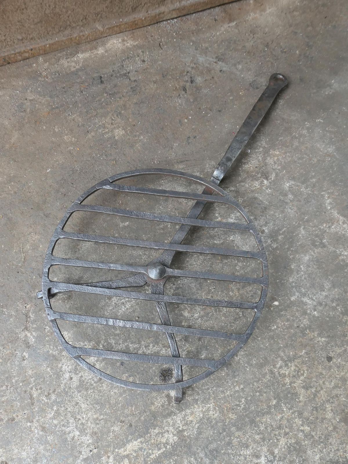 Hand Forged 17th Century French Louis XIV Period Rotating Gridiron photo for sale