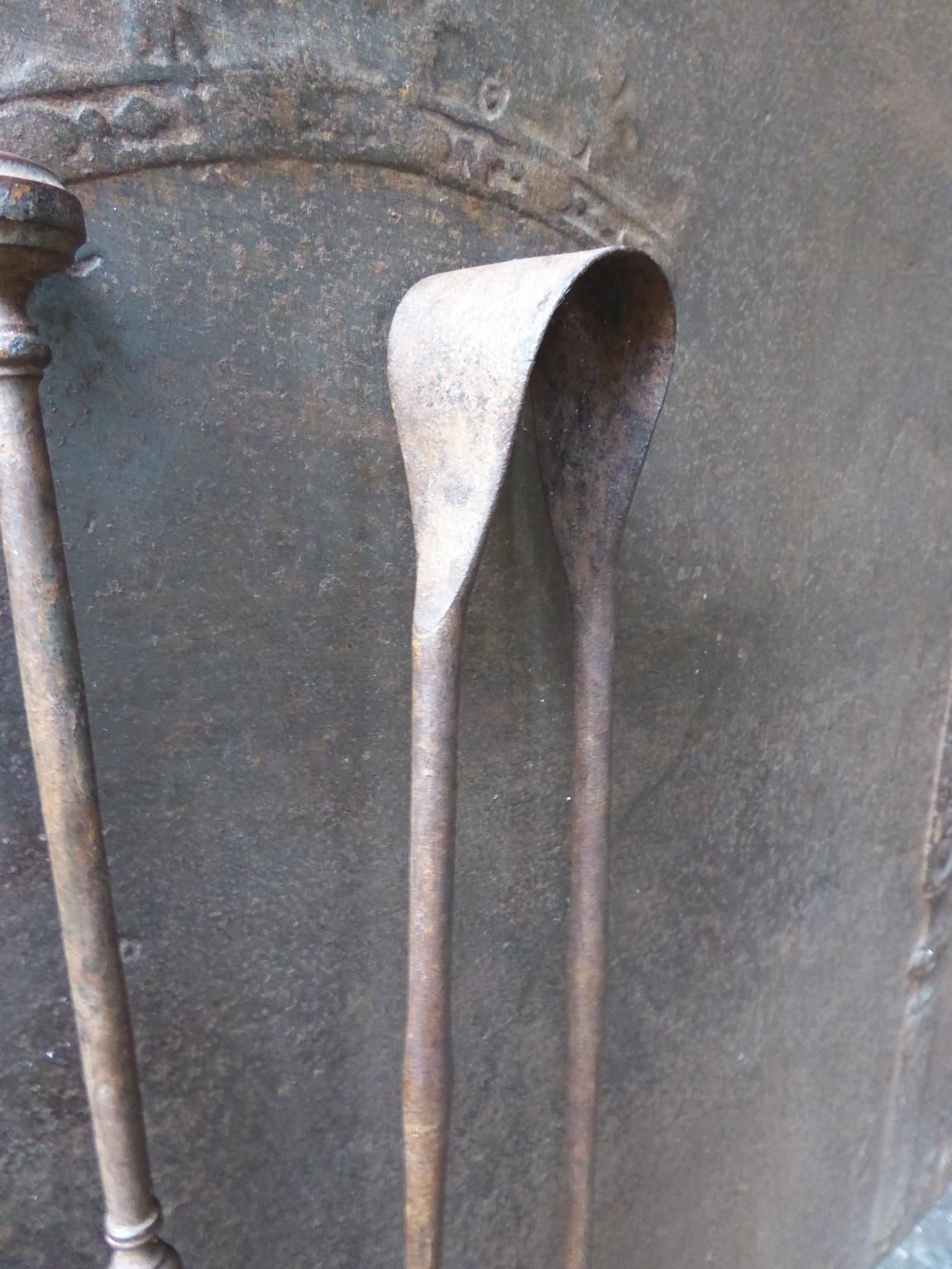 photo furniture French Louis XV Fireplace Tools Or Fire Tools, 18th Century