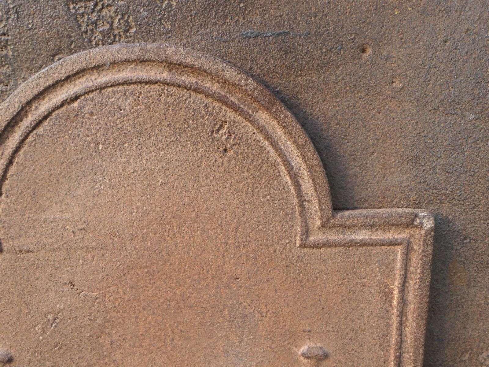 French 'Pillars Of Freedom' Fireback / Backsplash, Early 19th Century photo buy