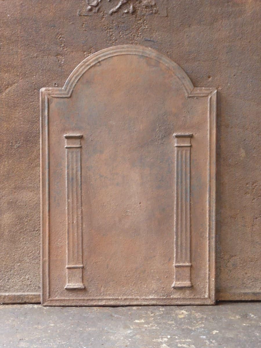 French Neoclassical Period Fireback / Backsplash, Early 19th Century photo furniture