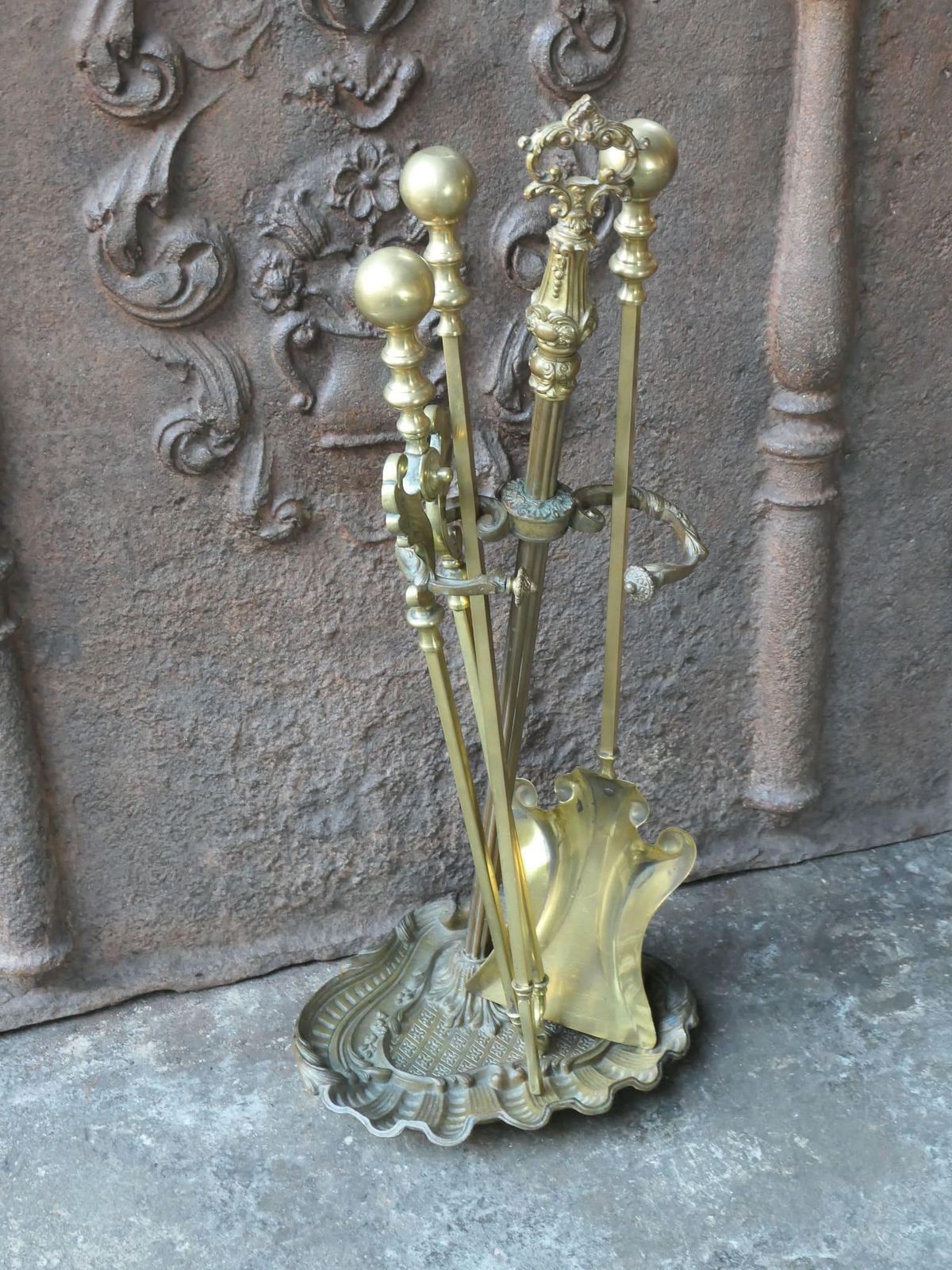 Victorian Period English Fire Poker Or Fireplace Poker photo vinterior