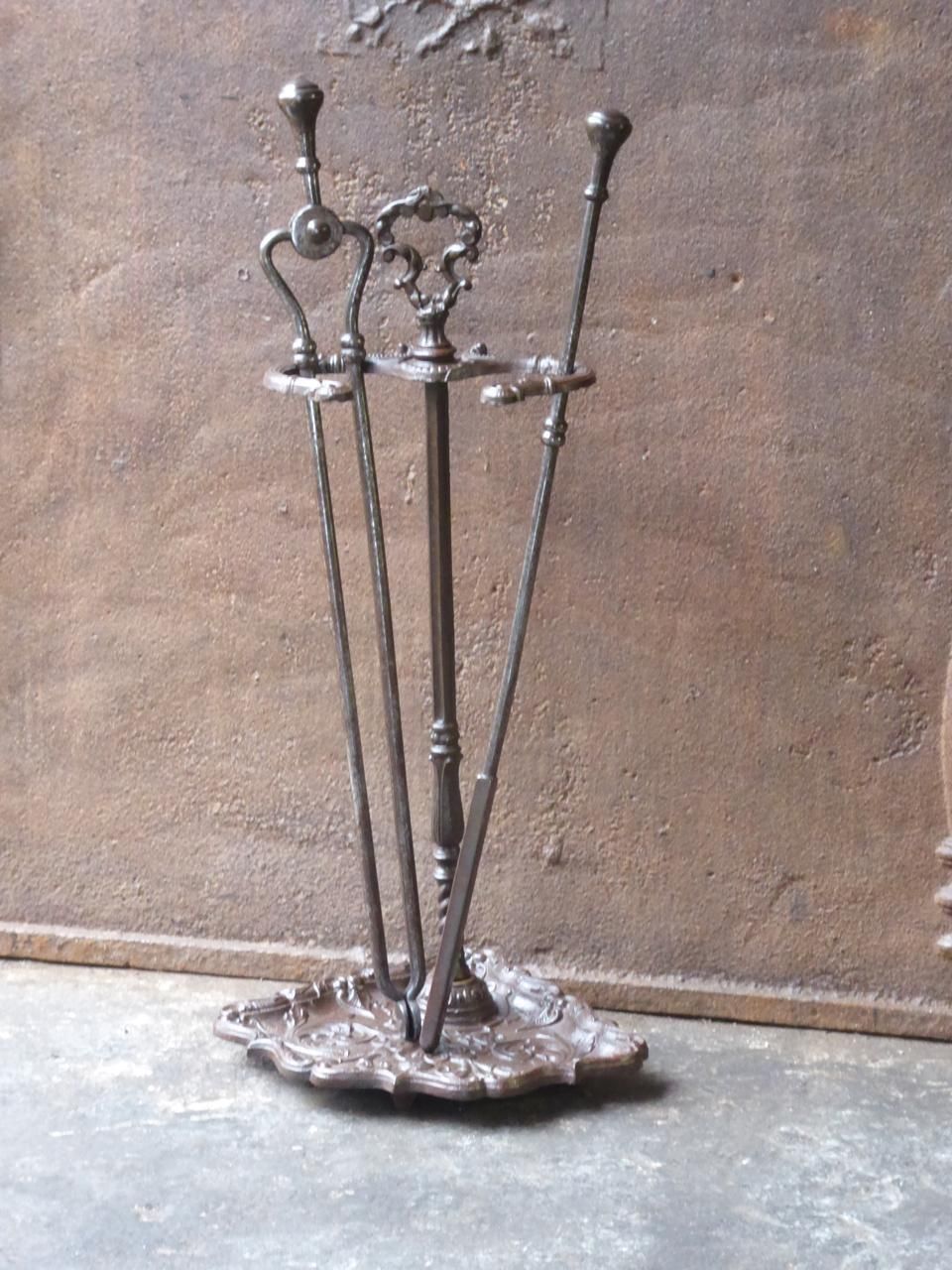19th Century English Victorian Fireplace Tools Or Fireplace Toolset photo furniture