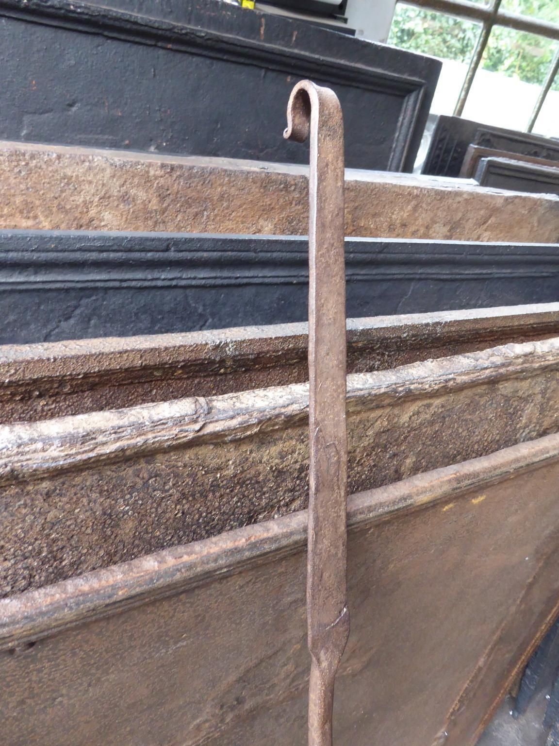 Large 18th   19th Century French Fireplace Shovel Or Fire Shovel photo for sale
