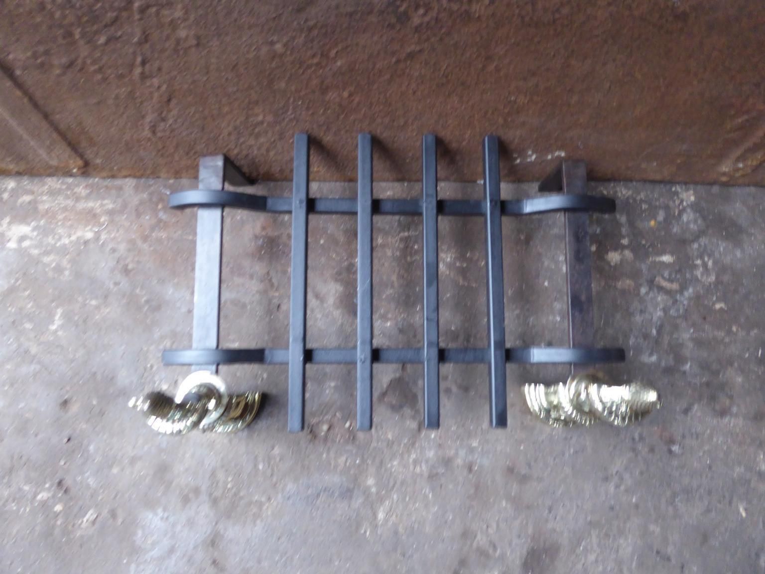 Napoleon III Style French Fire Grate, Fireplace Grate photo vinterior