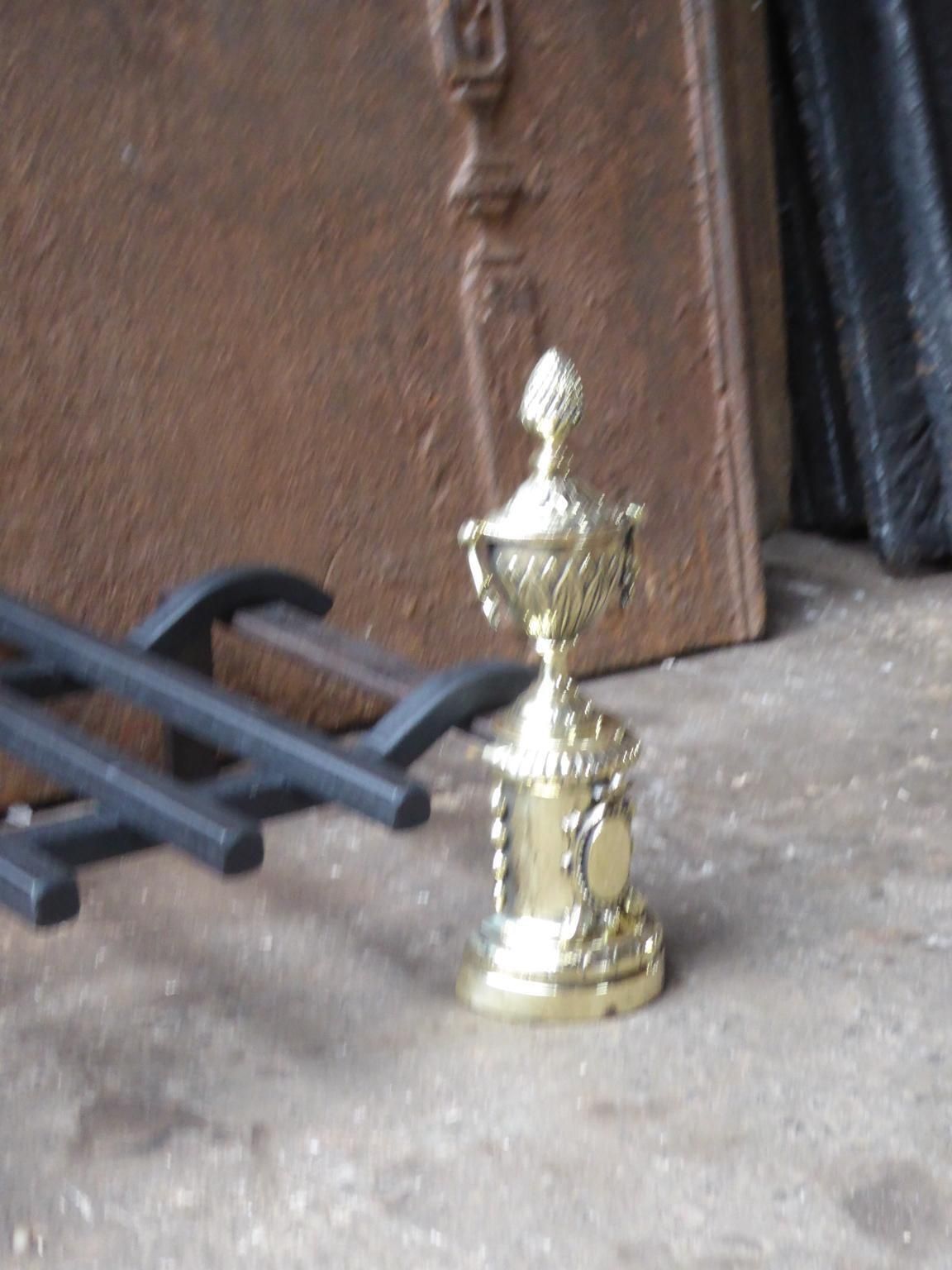 Napoleon III Style French Fire Grate, Fireplace Grate photo vintage