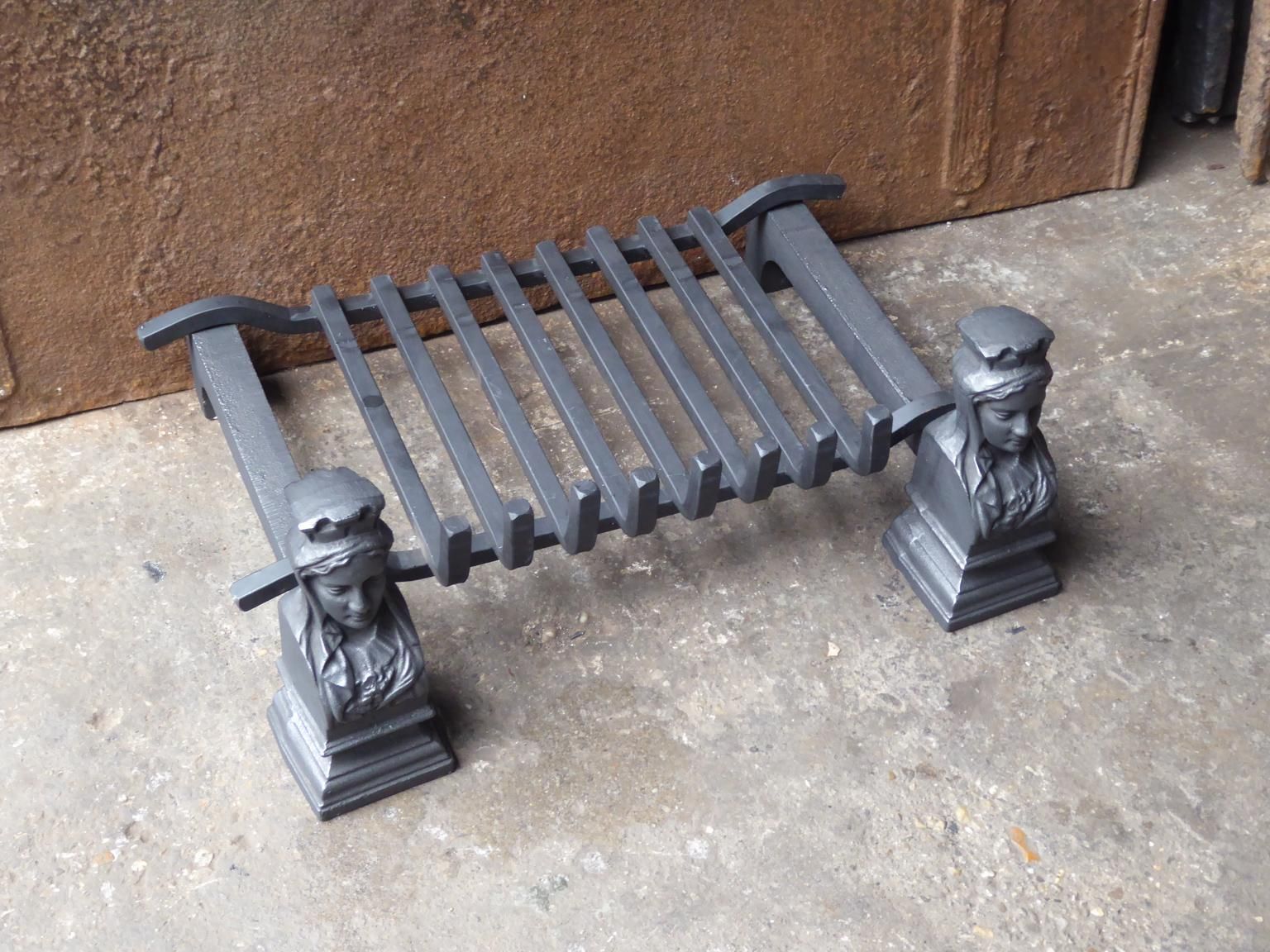 French Napoleon III Fire Grate, Fireplace Grate photo 405.0