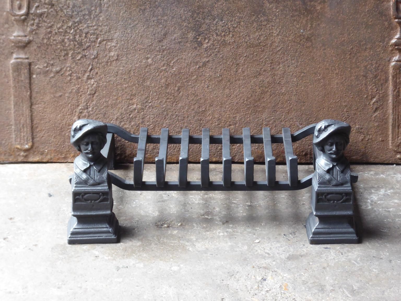 French Napoleon III Fire Grate, Fireplace Grate photo furniture