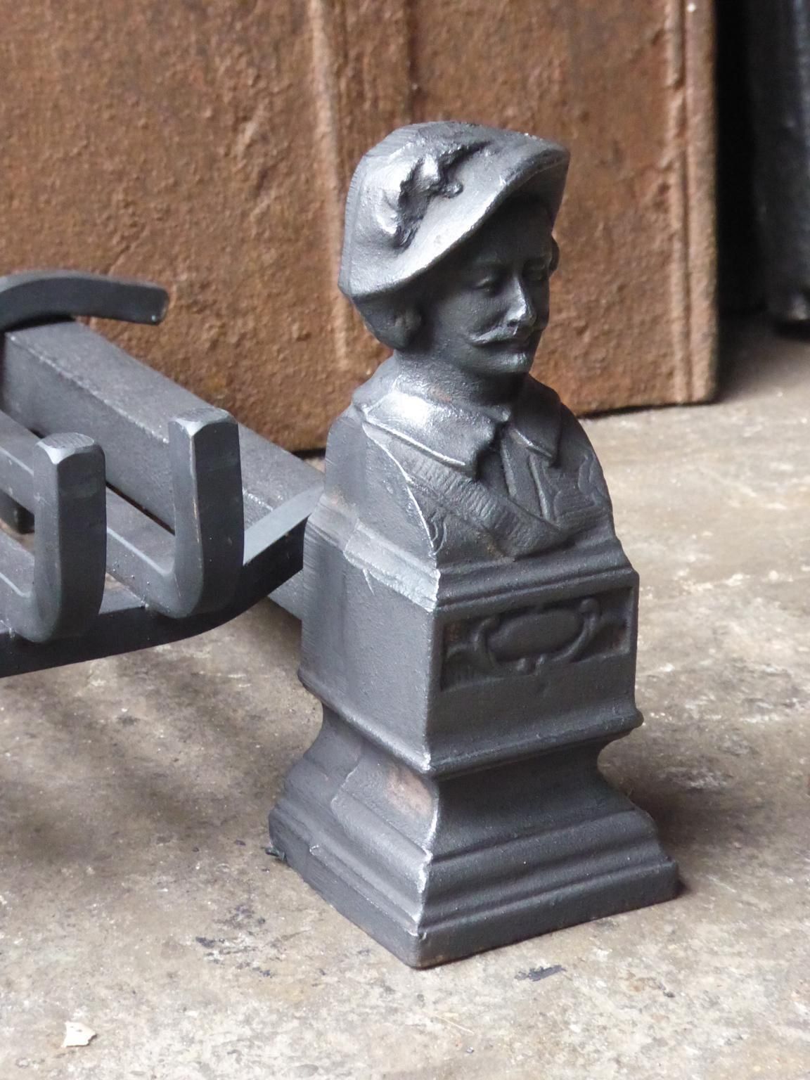 French Napoleon III Fire Grate, Fireplace Grate photo buy