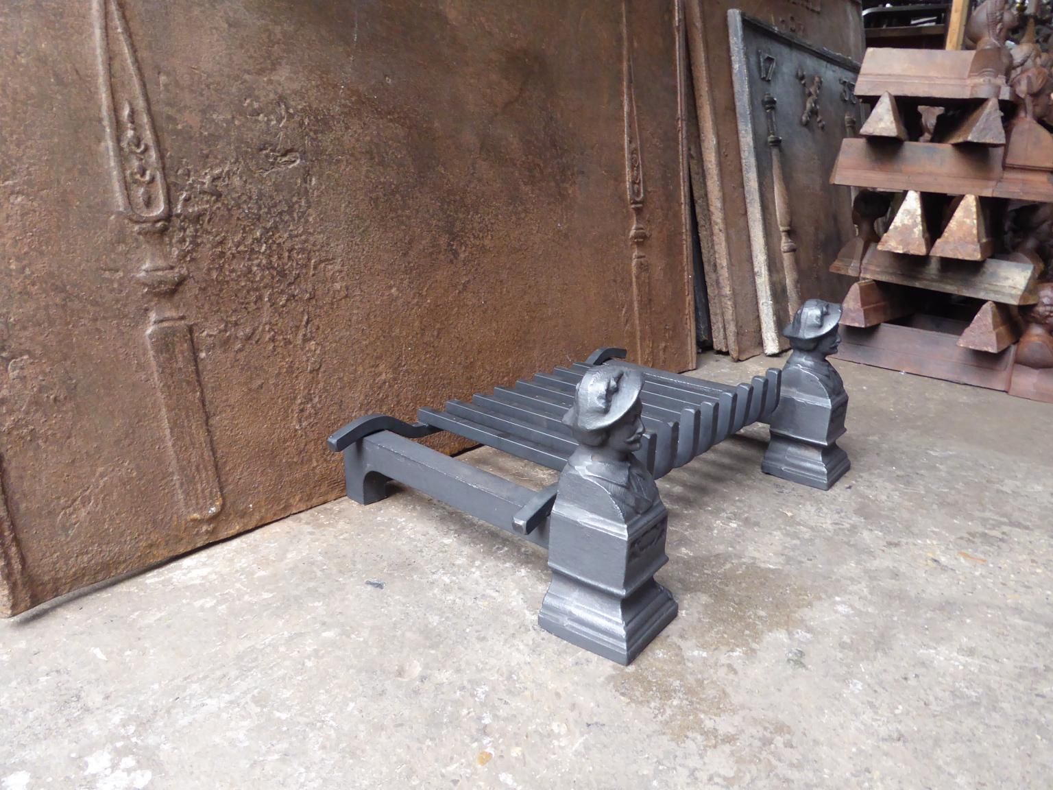 photo for sale French Napoleon III Fire Grate, Fireplace Grate