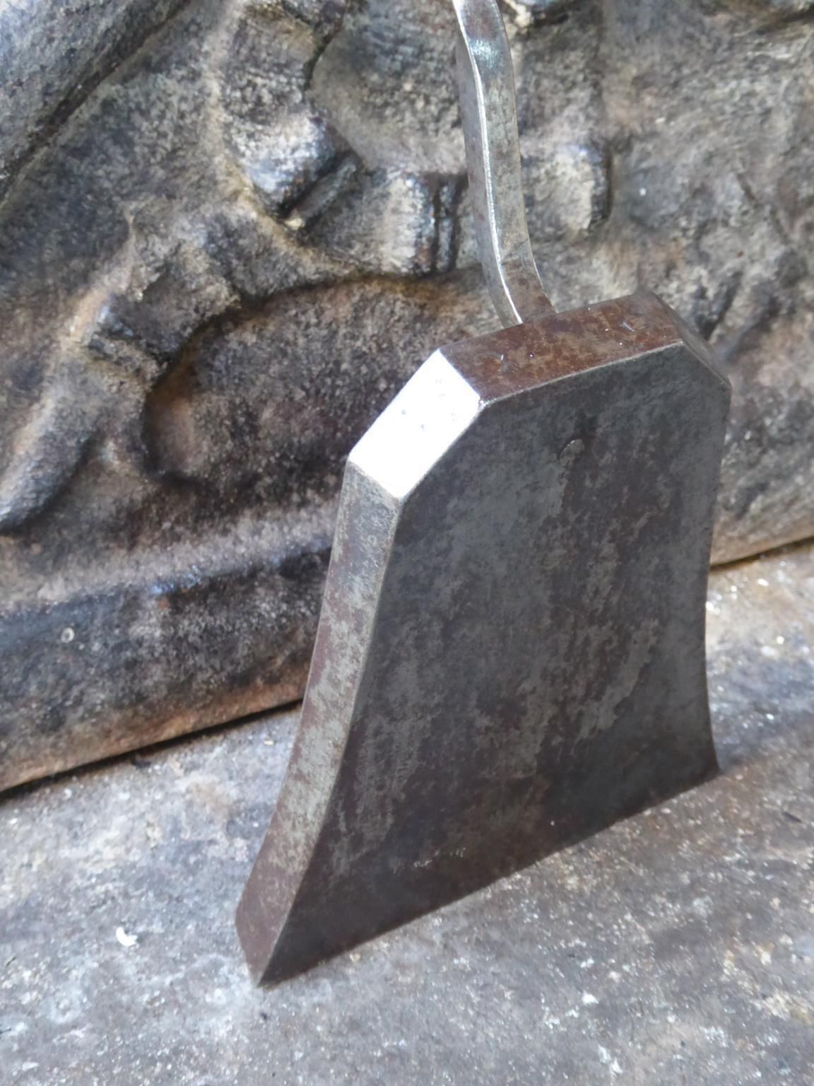 Home Fixtures Antique French Polished Steel Fireplace Shovel Or Fire Shovel photo
