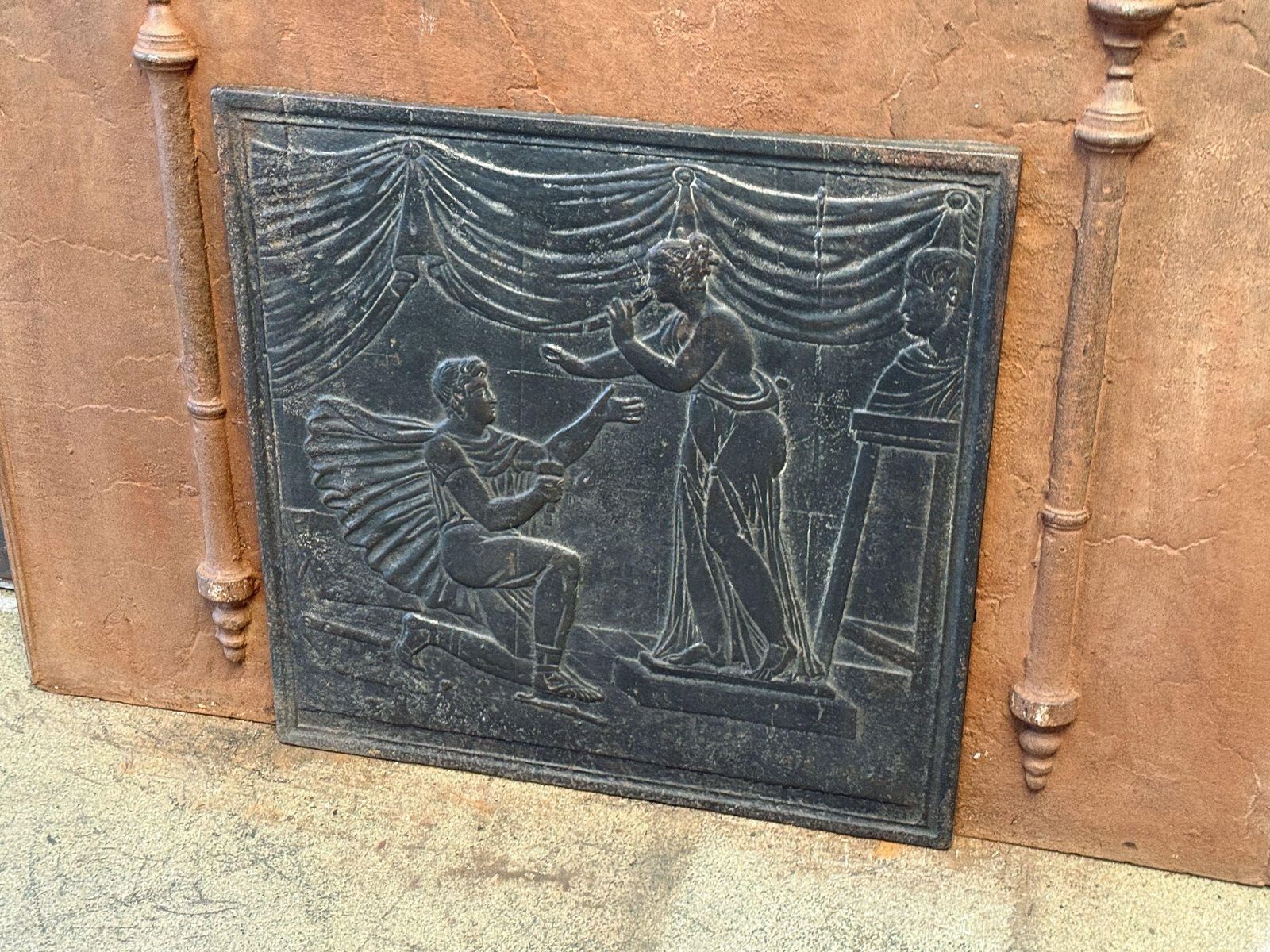 19th Century French Neoclassical Period Fireback / Backsplash photo for sale