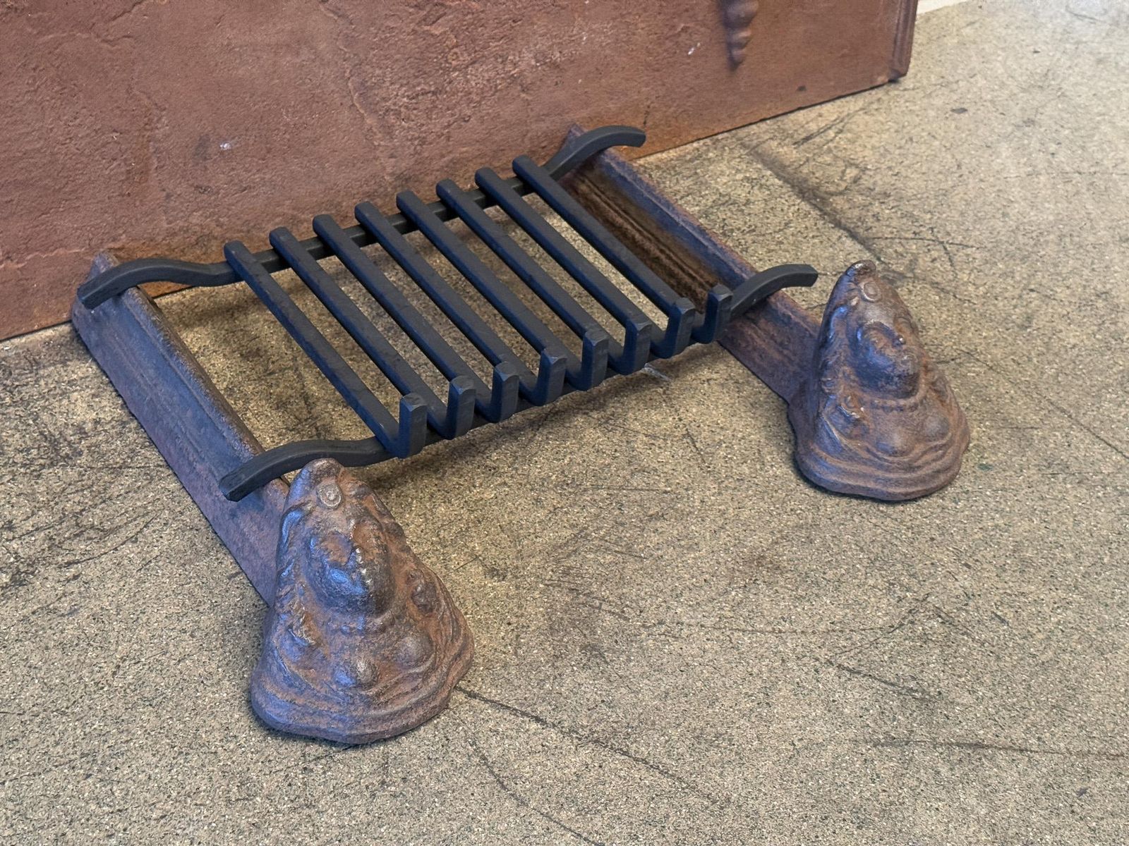 18th Century French Louis XV Period Fireplace Grate Or Fire Basket photo Home Fixtures