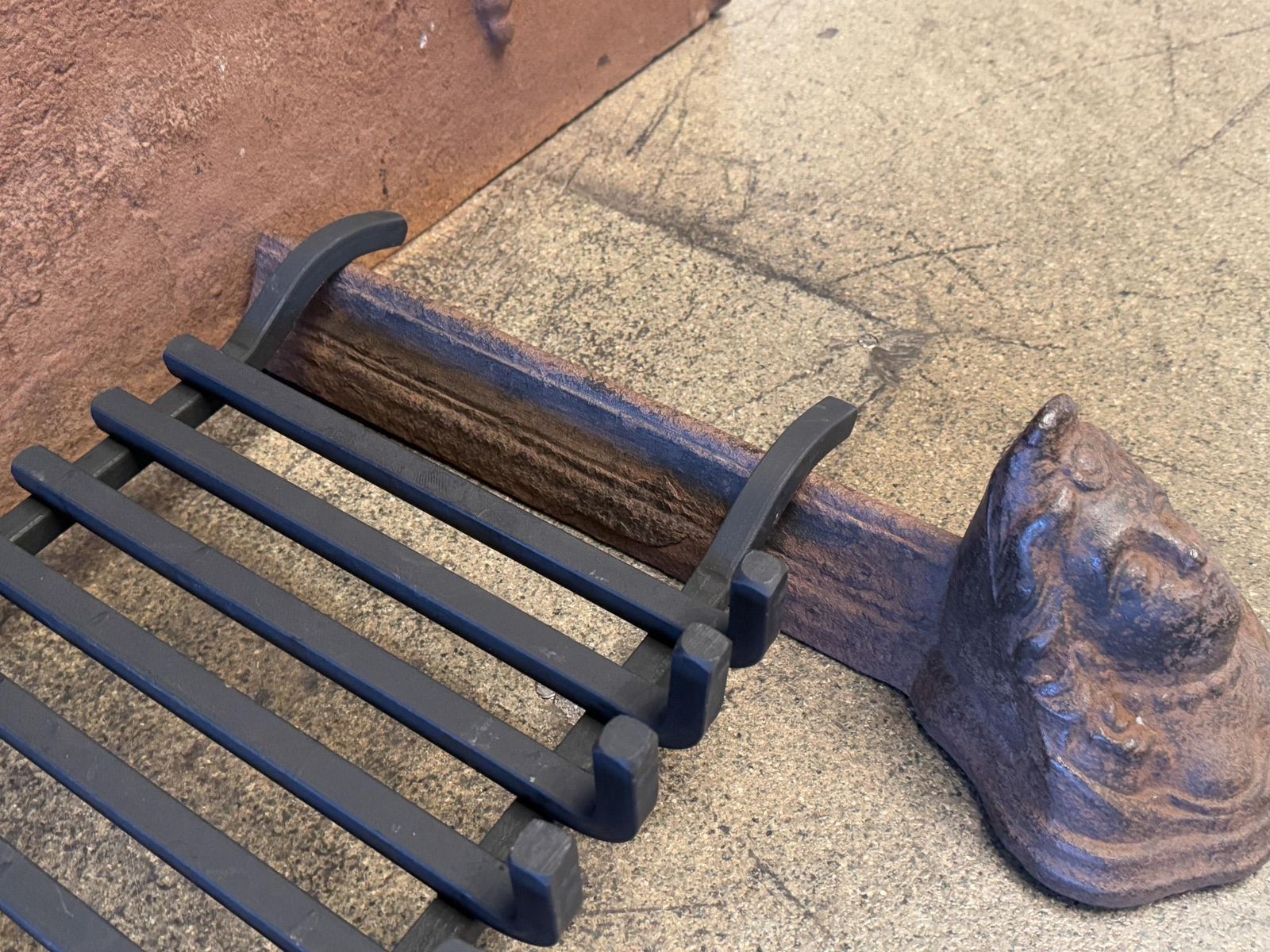 18th Century French Louis XV Period Fireplace Grate Or Fire Basket photo buy