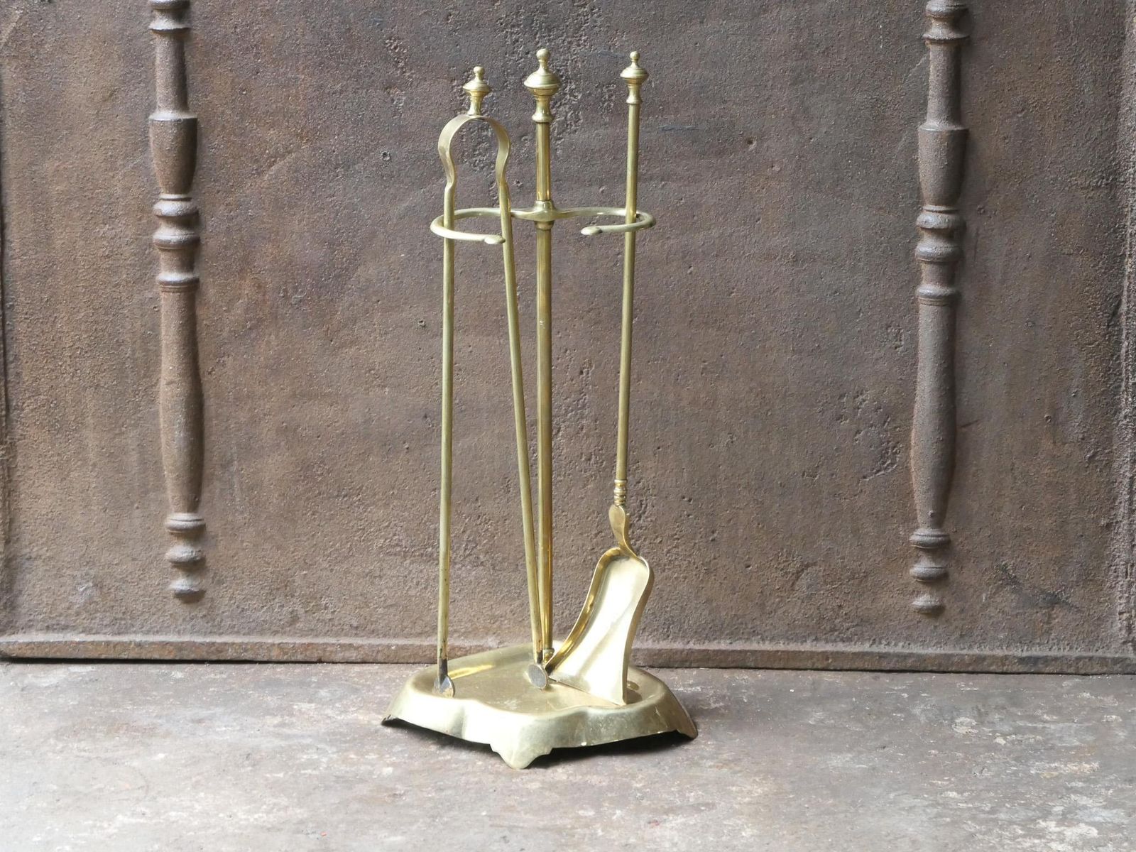 Bouhon Frères Fireplace Tool Set, Fire Tools, 19th Century photo 491.0