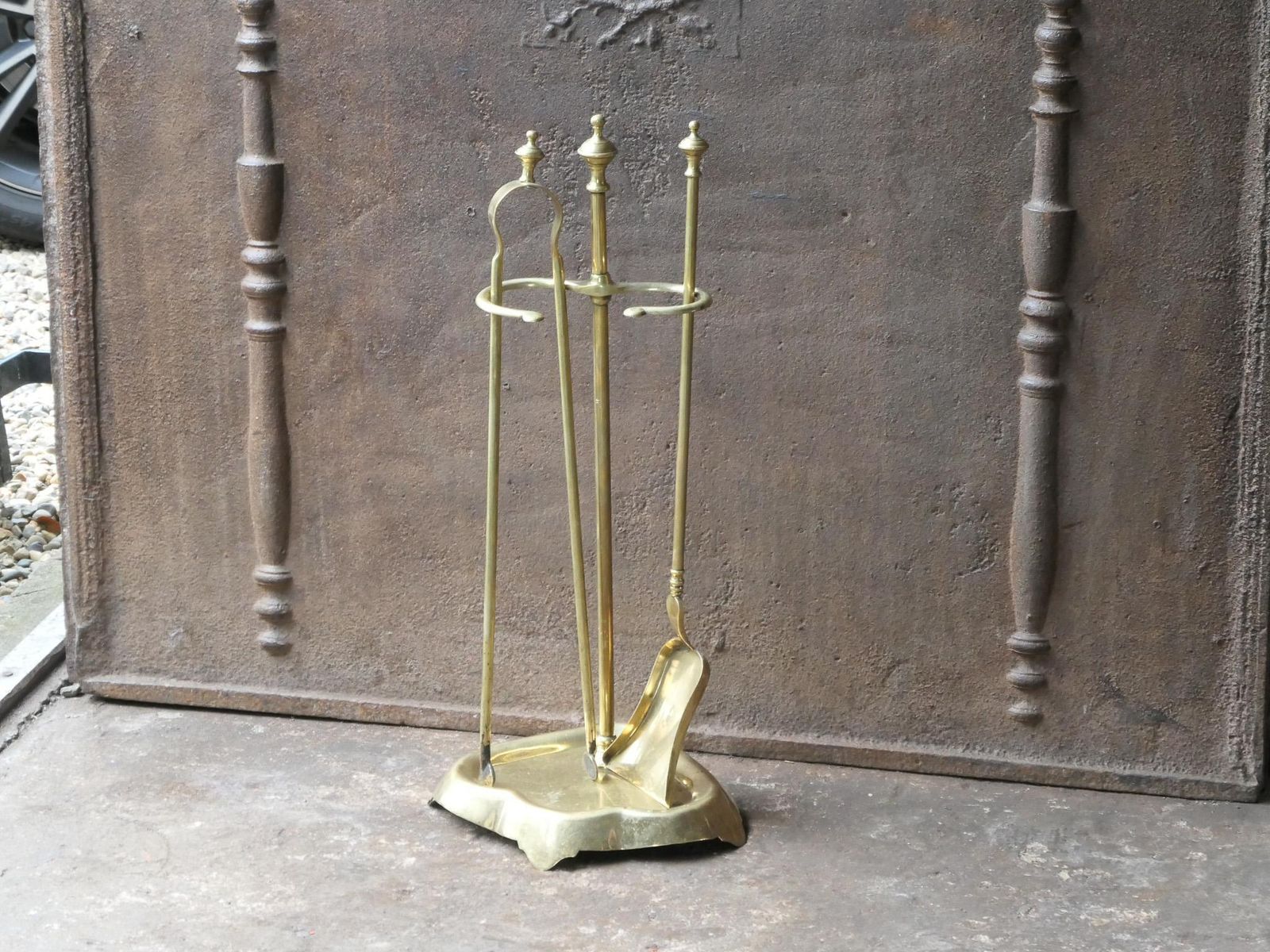 Bouhon Frères Fireplace Tool Set, Fire Tools, 19th Century photo vinterior