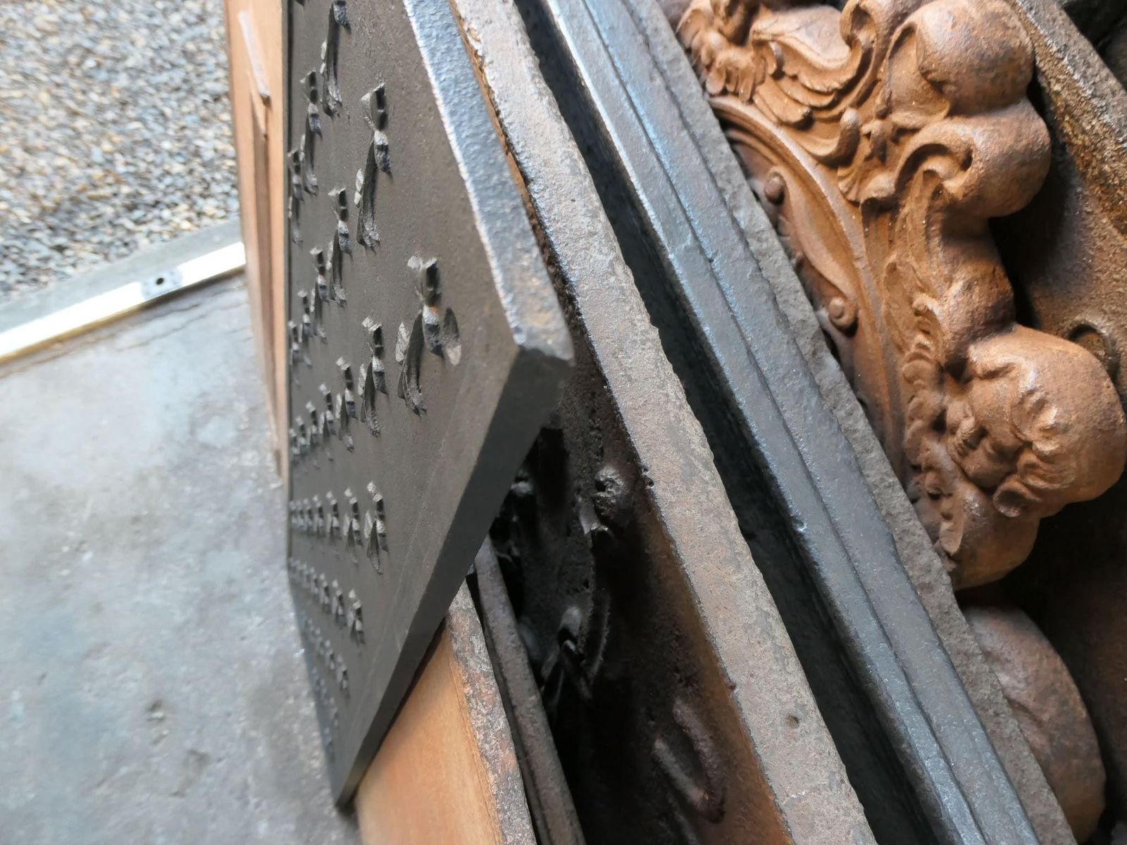 photo for sale Louis XV Style Fireback / Backsplash, 20th Century
